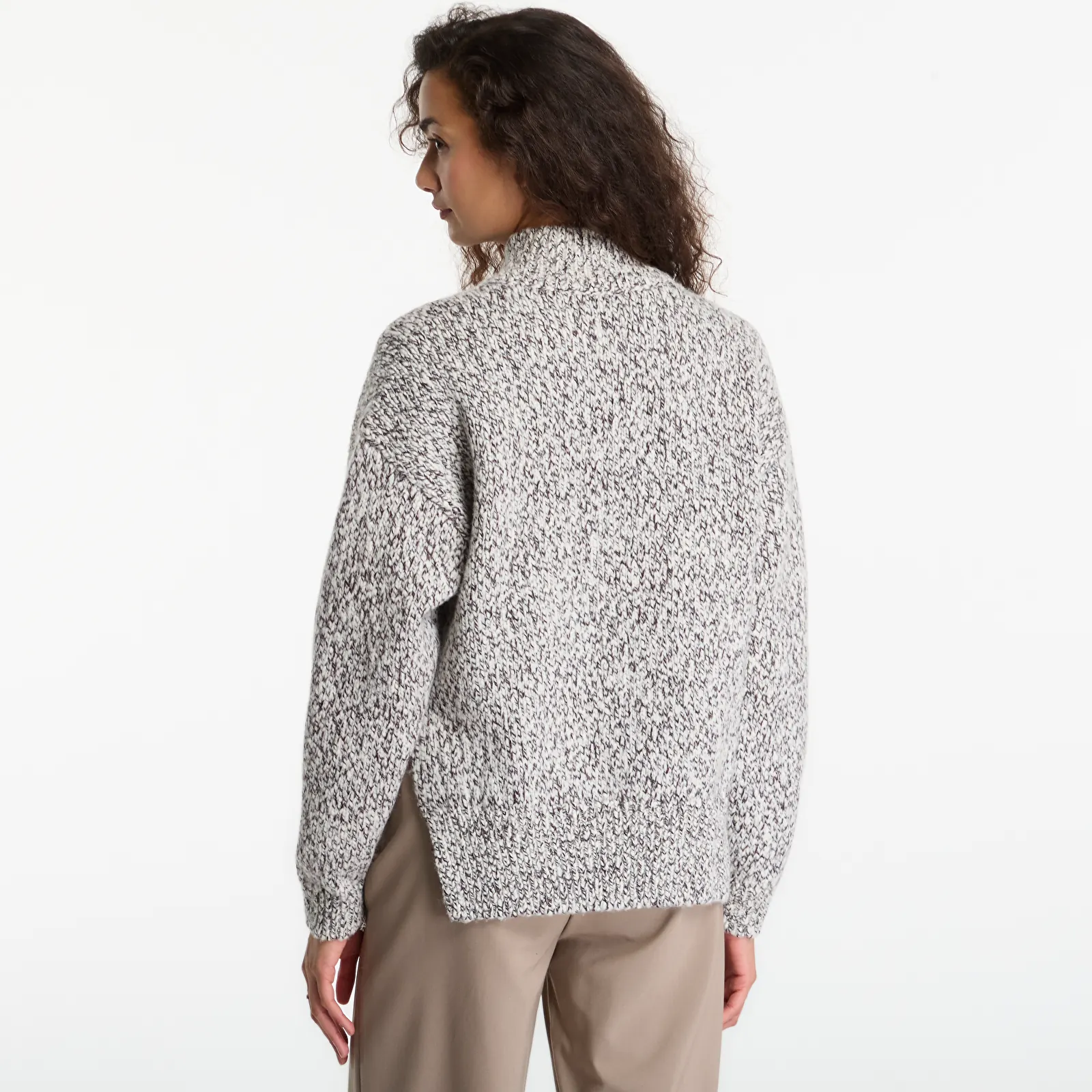 Dámské svetry Lacoste Turtleneck Sweaters Lapland/Oxalis-Black