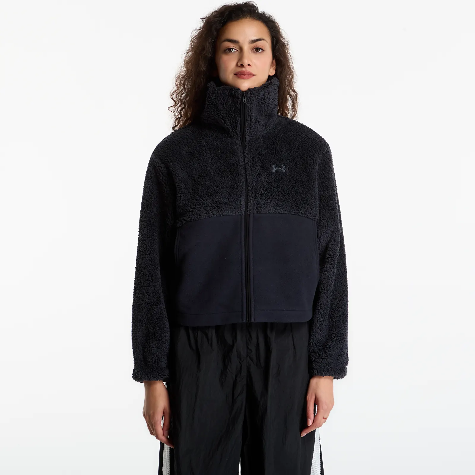 Γυναικεία φούτερ  Under Armour W Basecamp Fleece FZ Black/ Black/ Anthracite