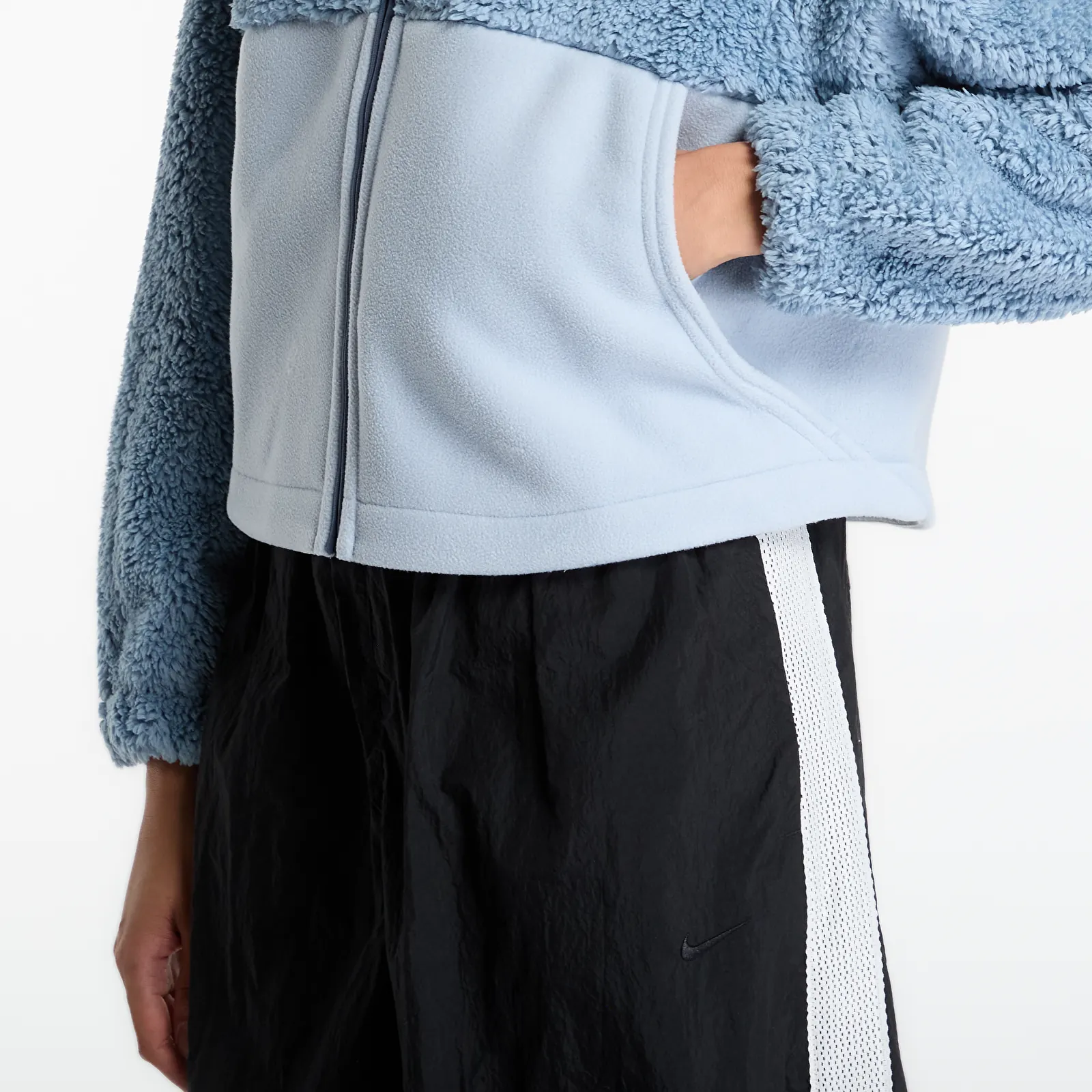 Ženske dukserice Under Armour W Basecamp Fleece Fz Blue Wind
