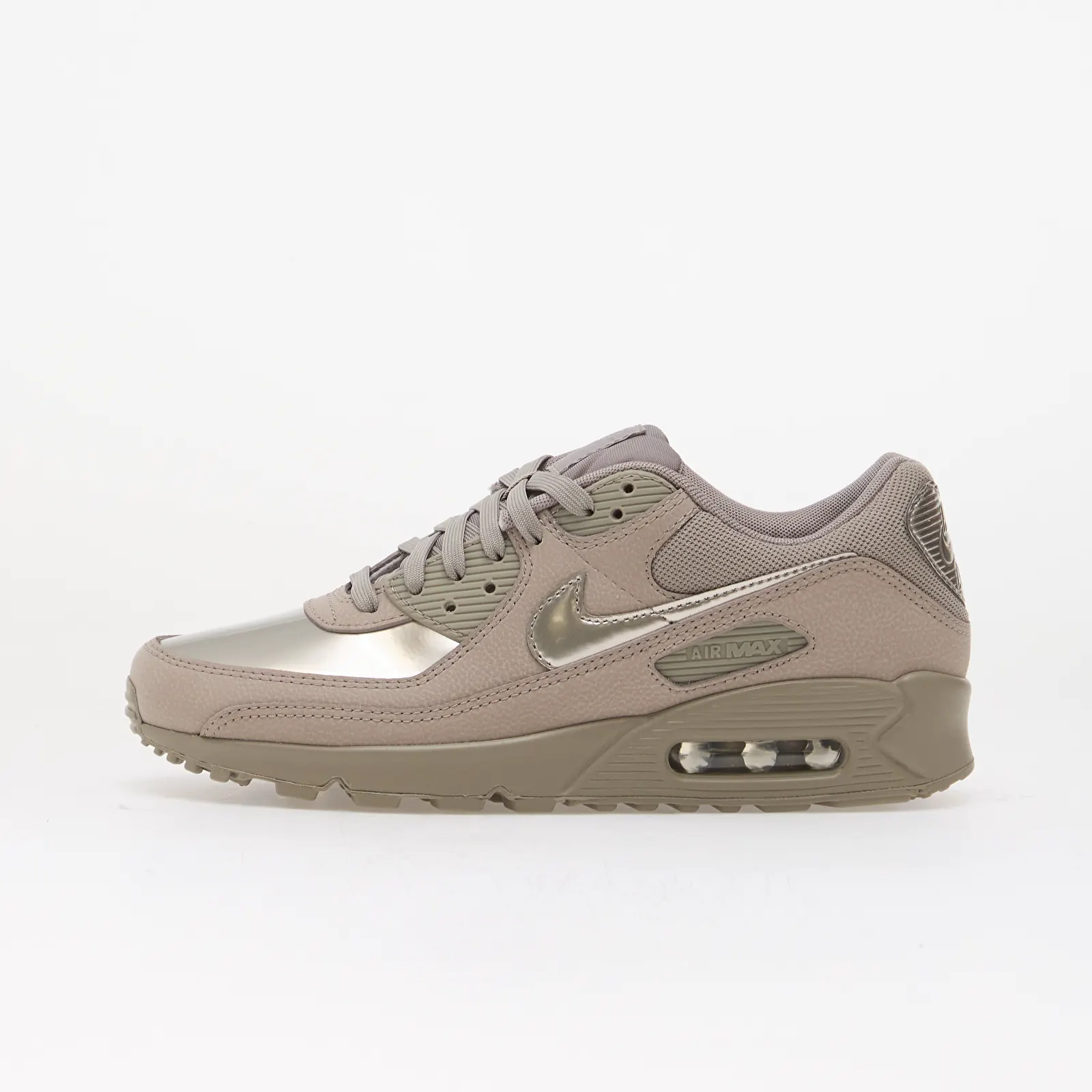 Naisten lenkkarit Nike Air Max 90 Enigma Stone/ Enigma Stone-Black