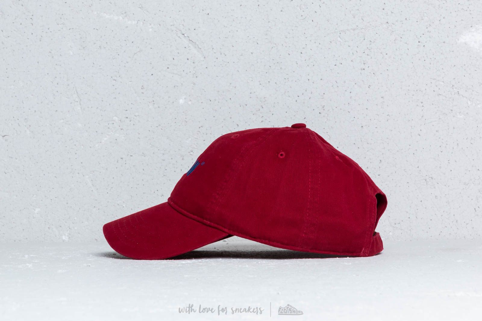 Fitted cap Han Kjøbenhavn Cotton Cap Burgundy