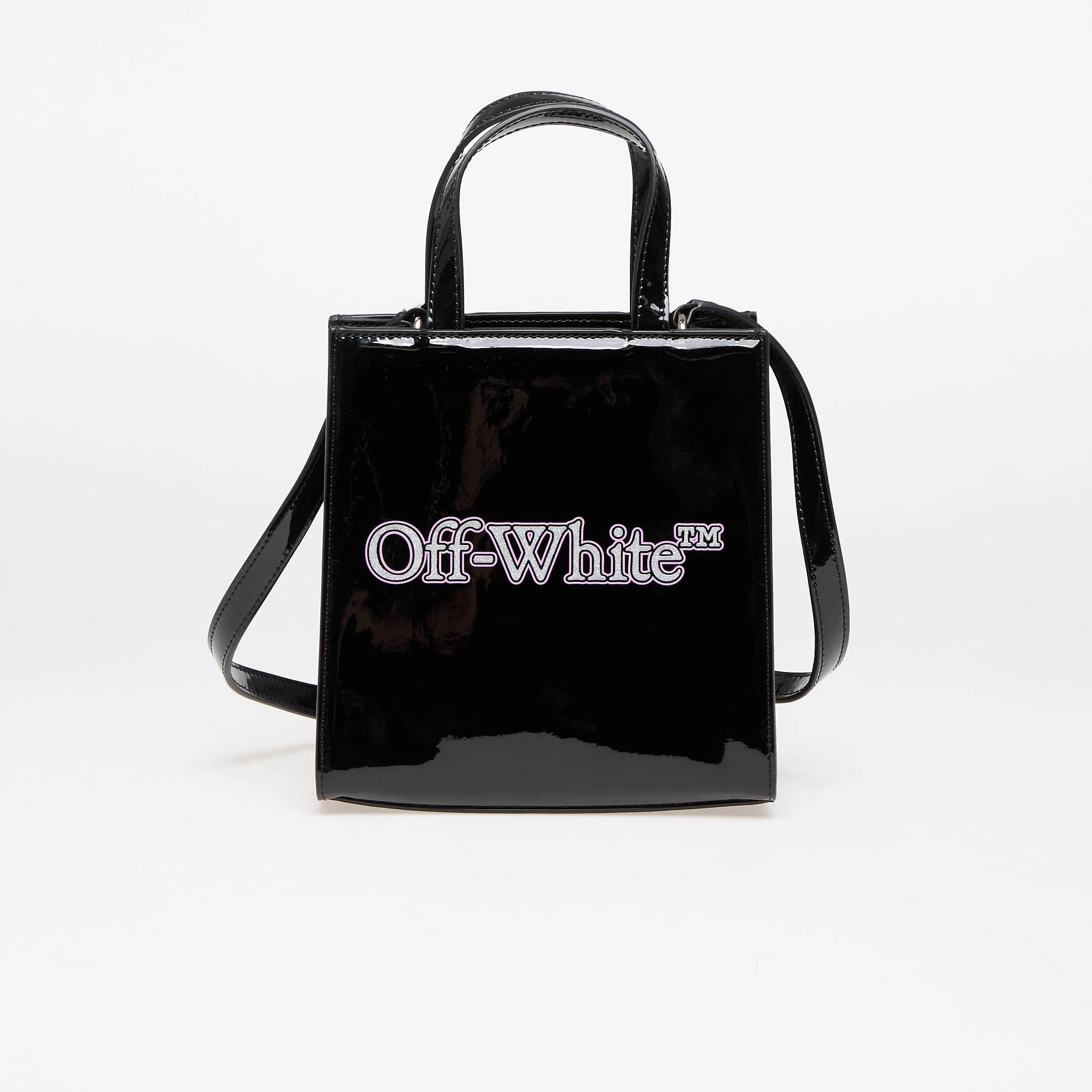OFF-WHITE KIDS Geantă Off-White Kids Big Bookish Mini Bag Black/ Glittered Universal