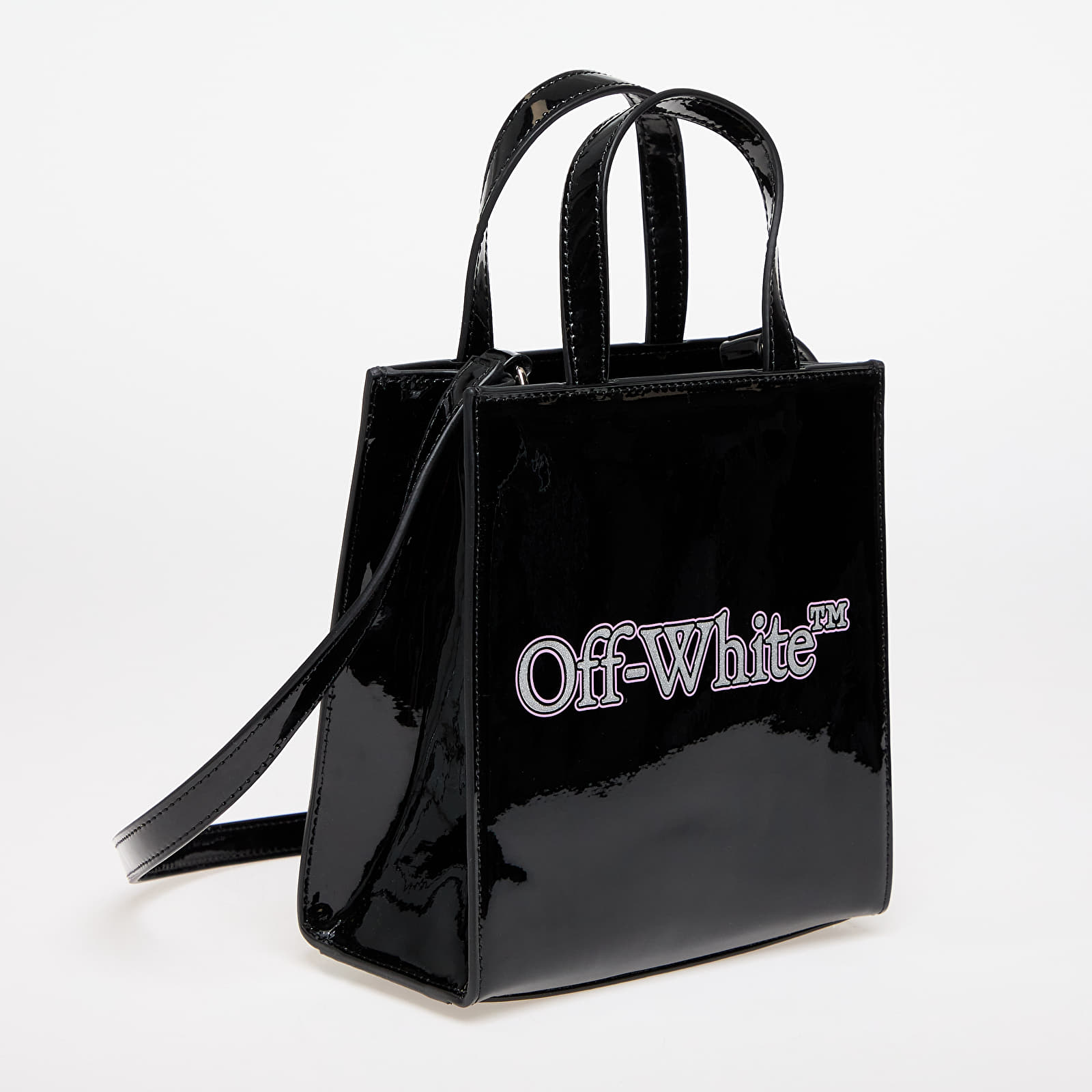 Crossbody somas Off-White Kids Big Bookish Mini Bag Black/ Glittered