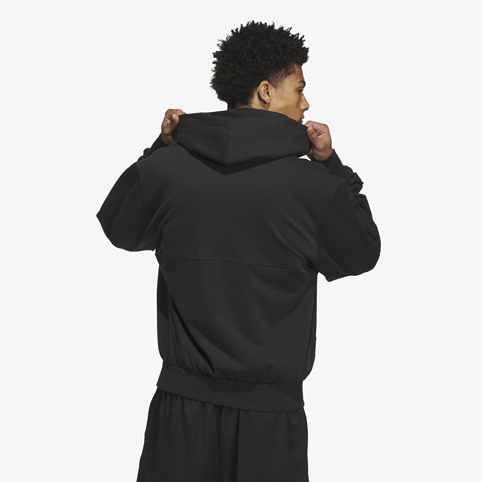 Hoodies and sweatshirts  adidas Anthony Edwards Foundation Full Zip Hoody Black