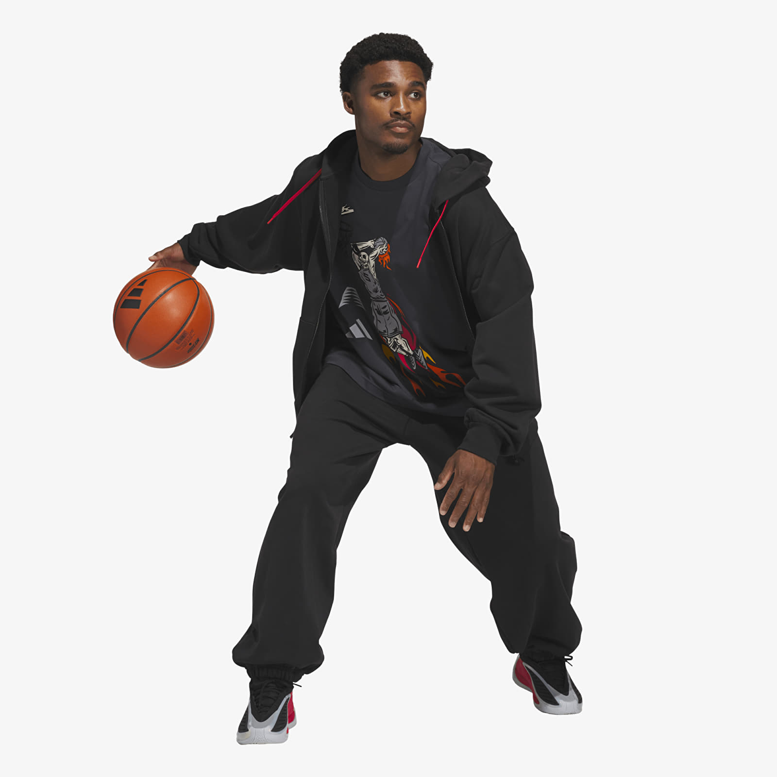 Брюки adidas Anthony Edwards Foundation Sweatpant Black
