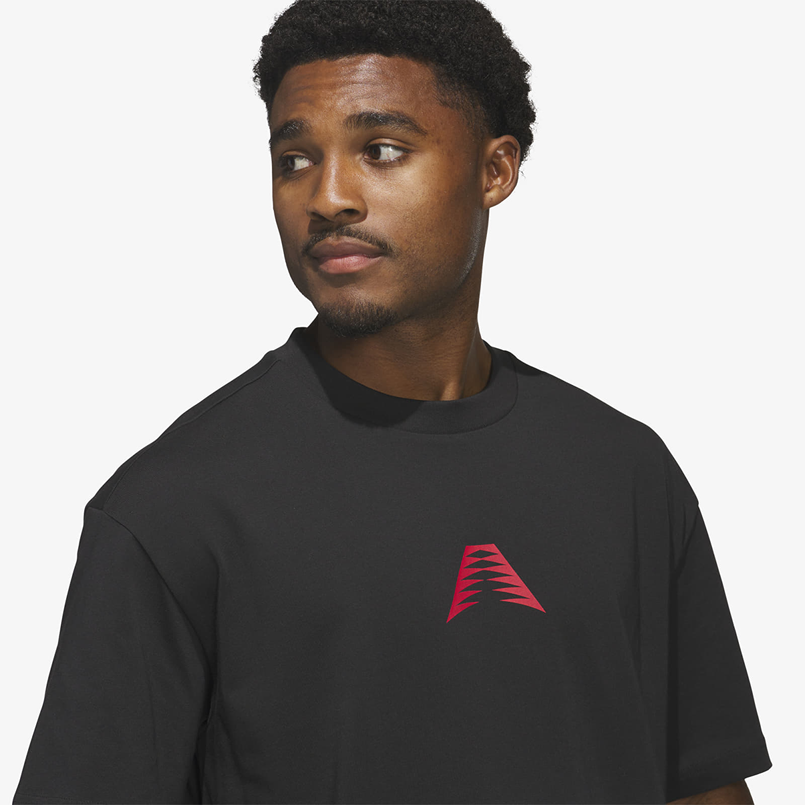 T-shirts adidas Anthony Edwards Scary Good Tee Black/ Pure Ruby