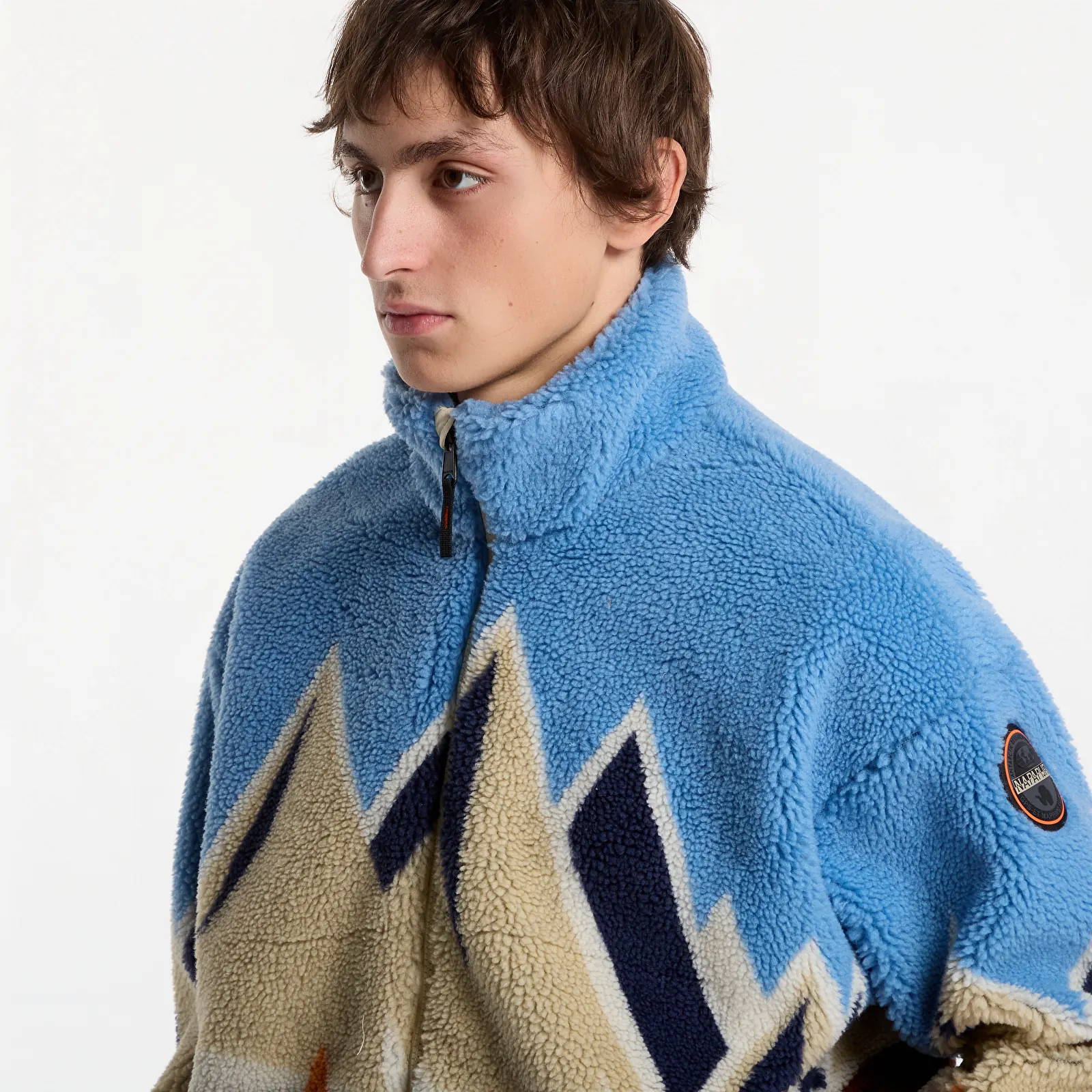 Mikiny Napapijri T-Fleece Full-Zip Fancy Mount