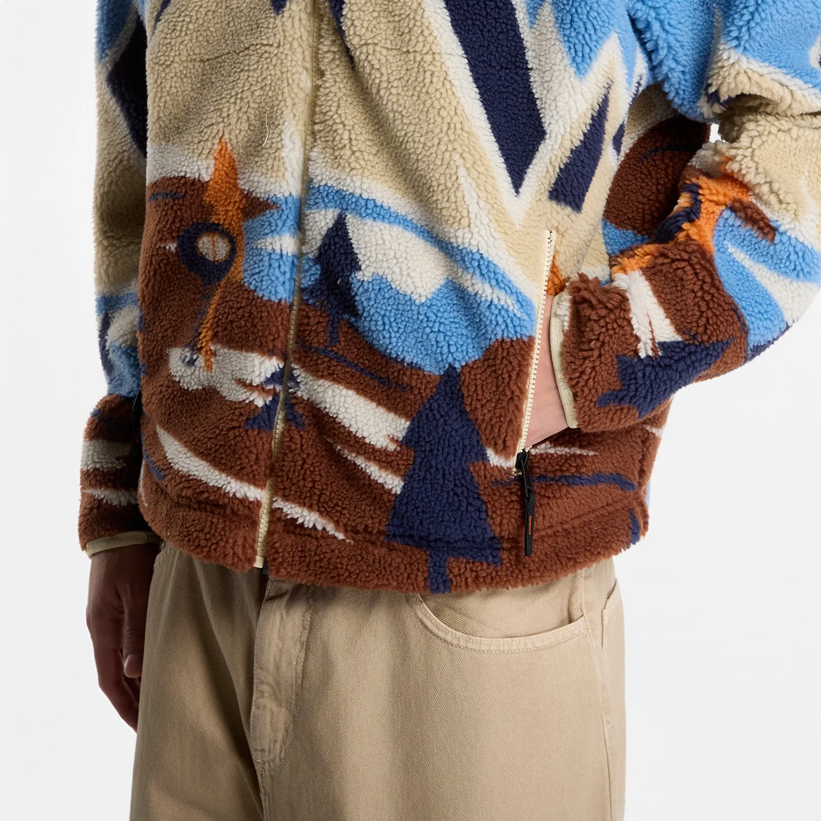 Mikiny Napapijri T-Fleece Full-Zip Fancy Mount