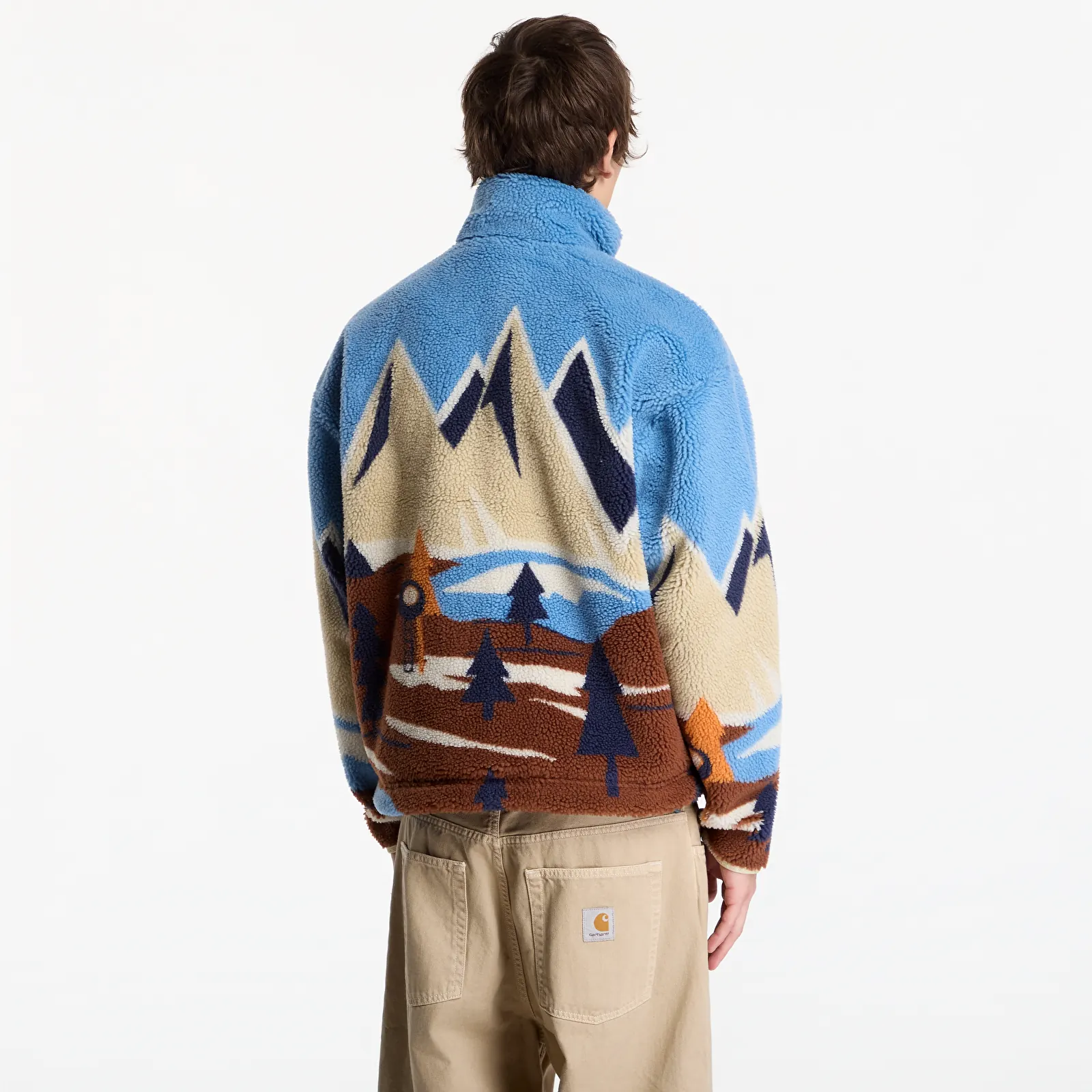 Mikiny Napapijri T-Fleece Full-Zip Fancy Mount