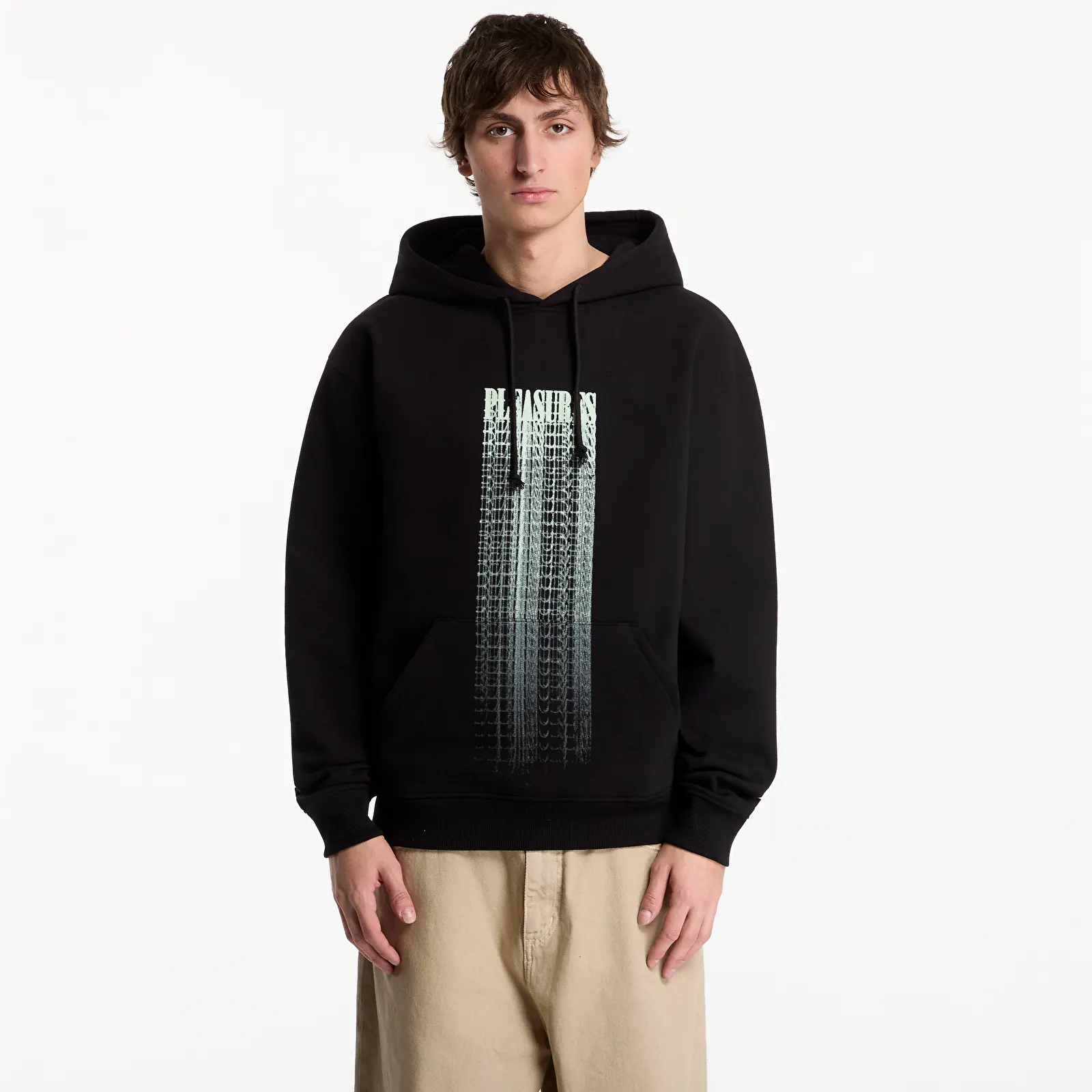 Hoodies e sweatshirts PLEASURES Blurred Hoodie Black