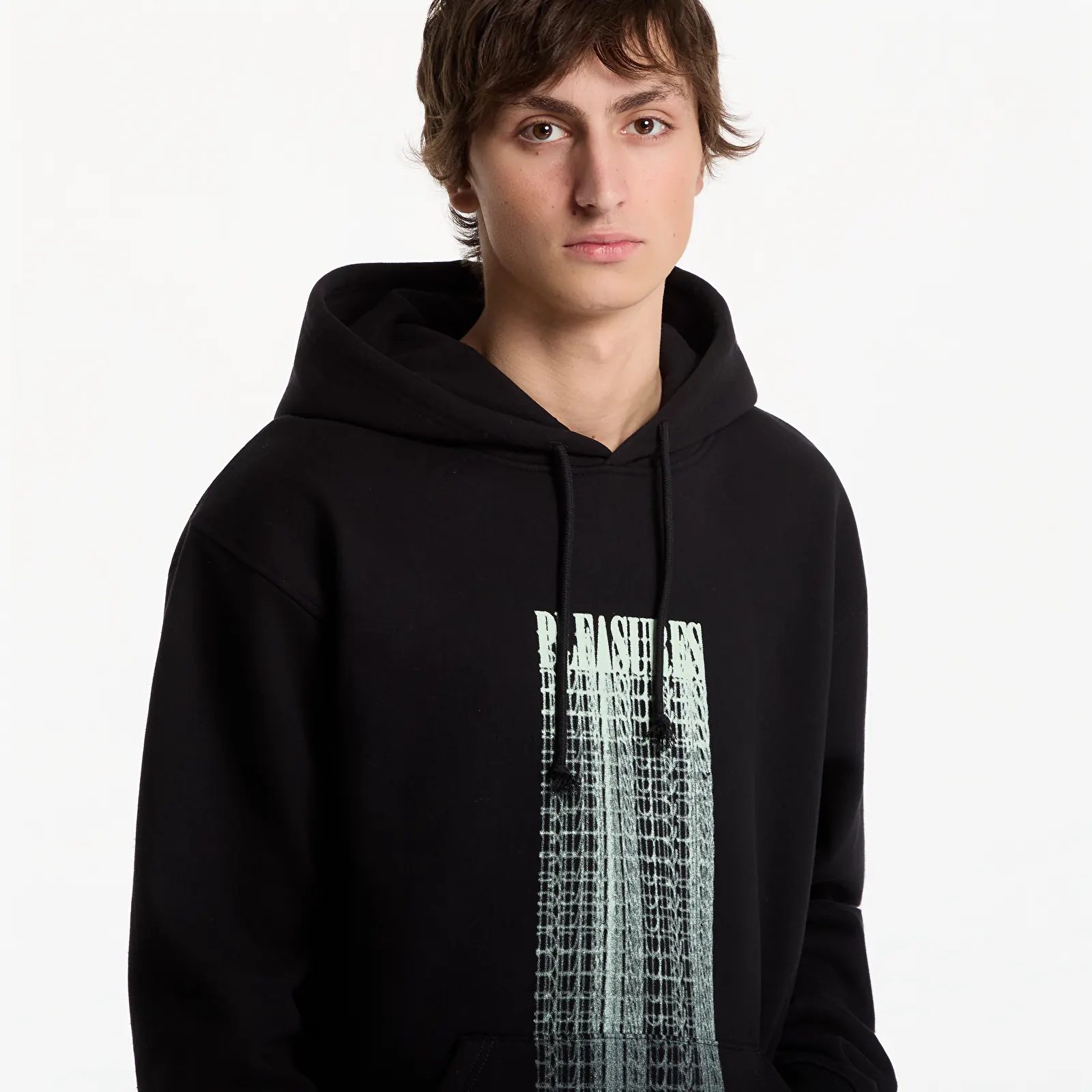 Hoodies e sweatshirts PLEASURES Blurred Hoodie Black