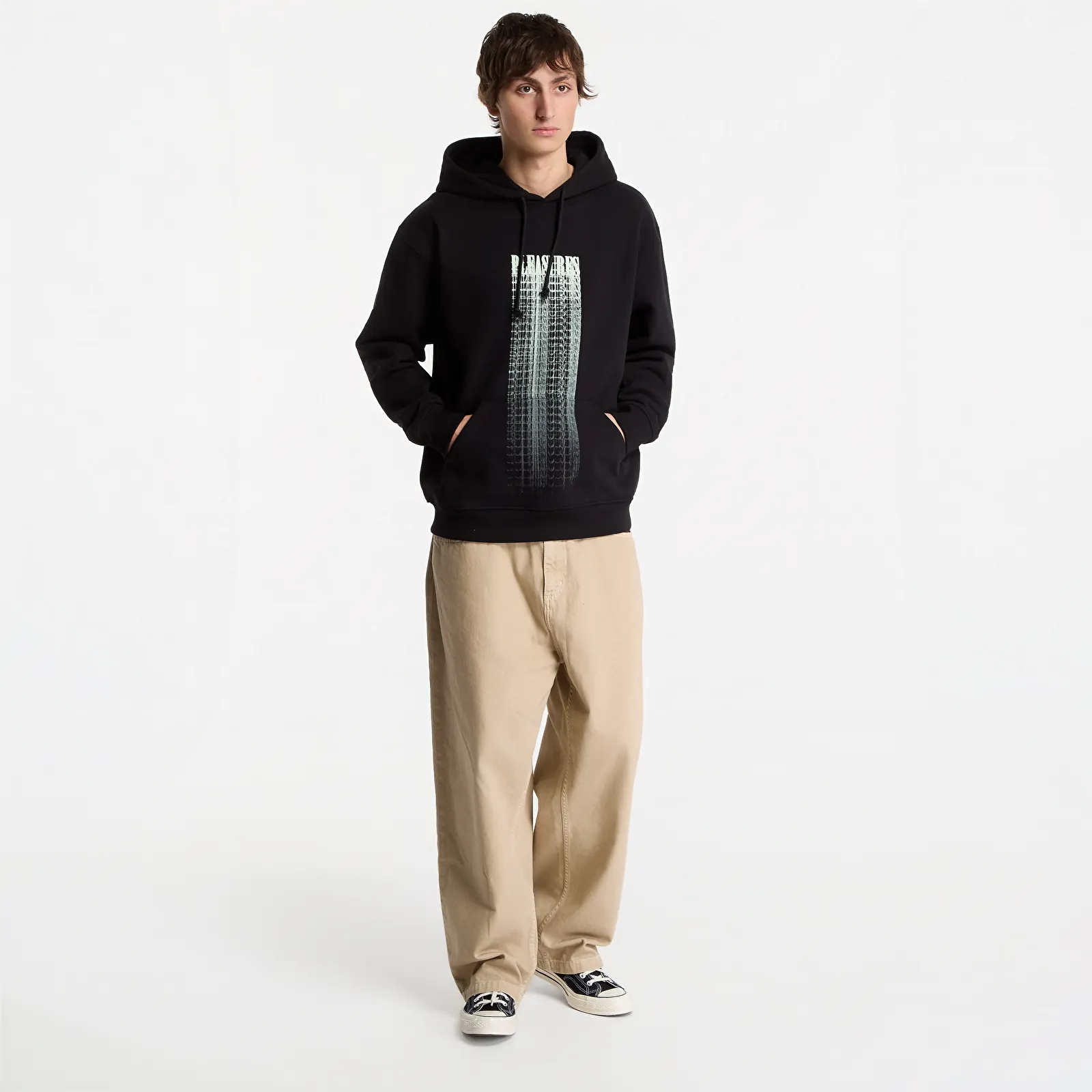 Hoodies e sweatshirts PLEASURES Blurred Hoodie Black