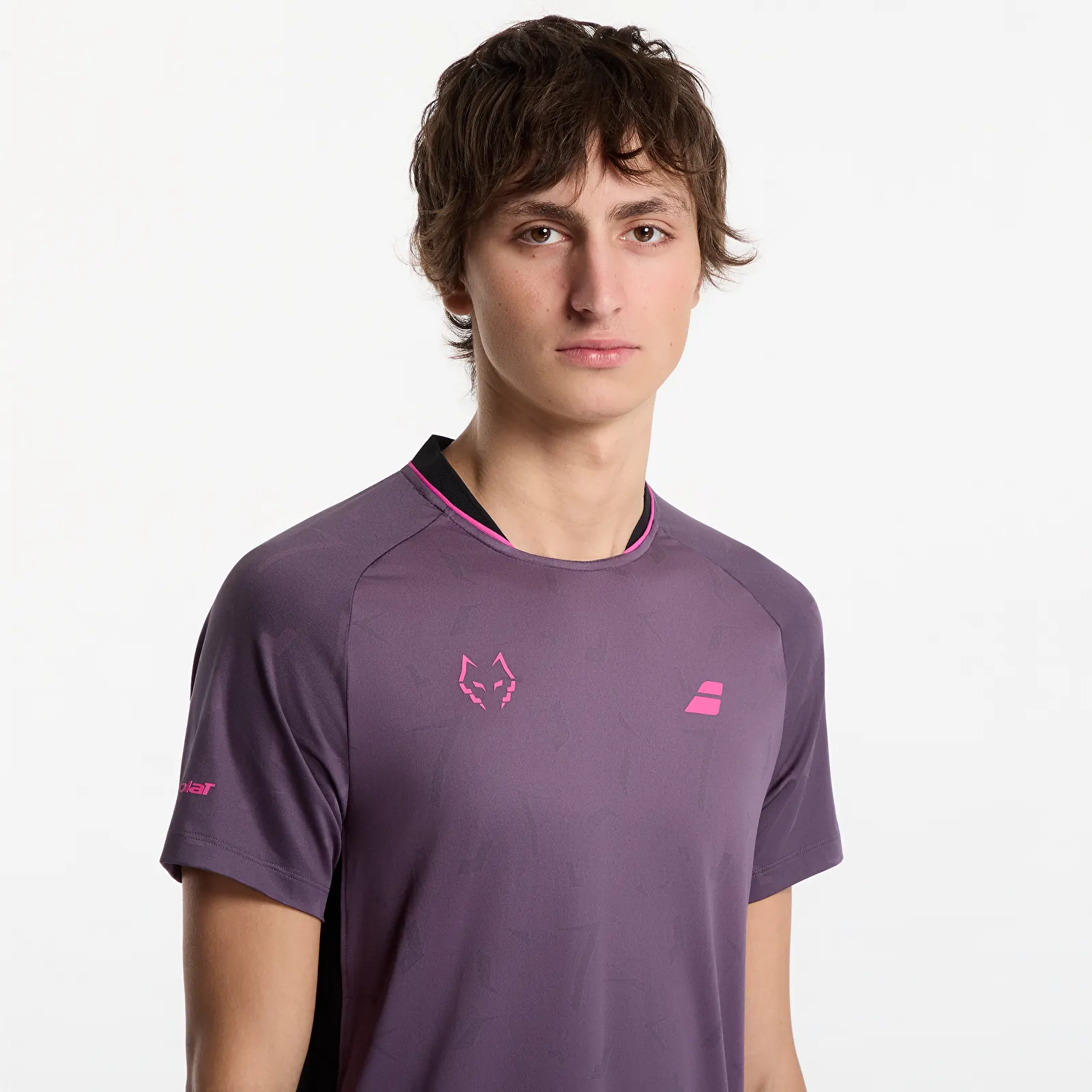 Tröjor Babolat Replica J. Lebron Black Plum