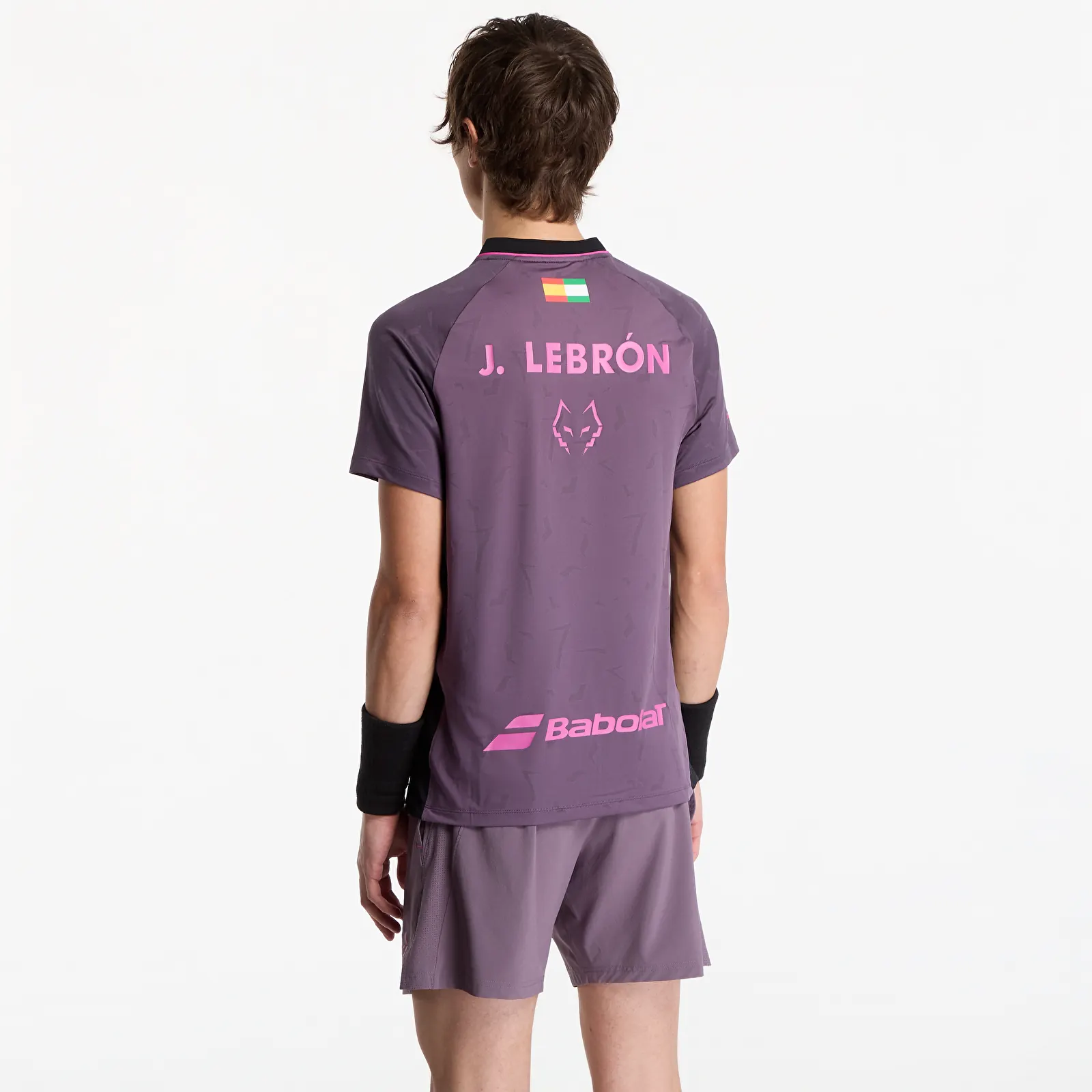Tröjor Babolat Replica J. Lebron Black Plum