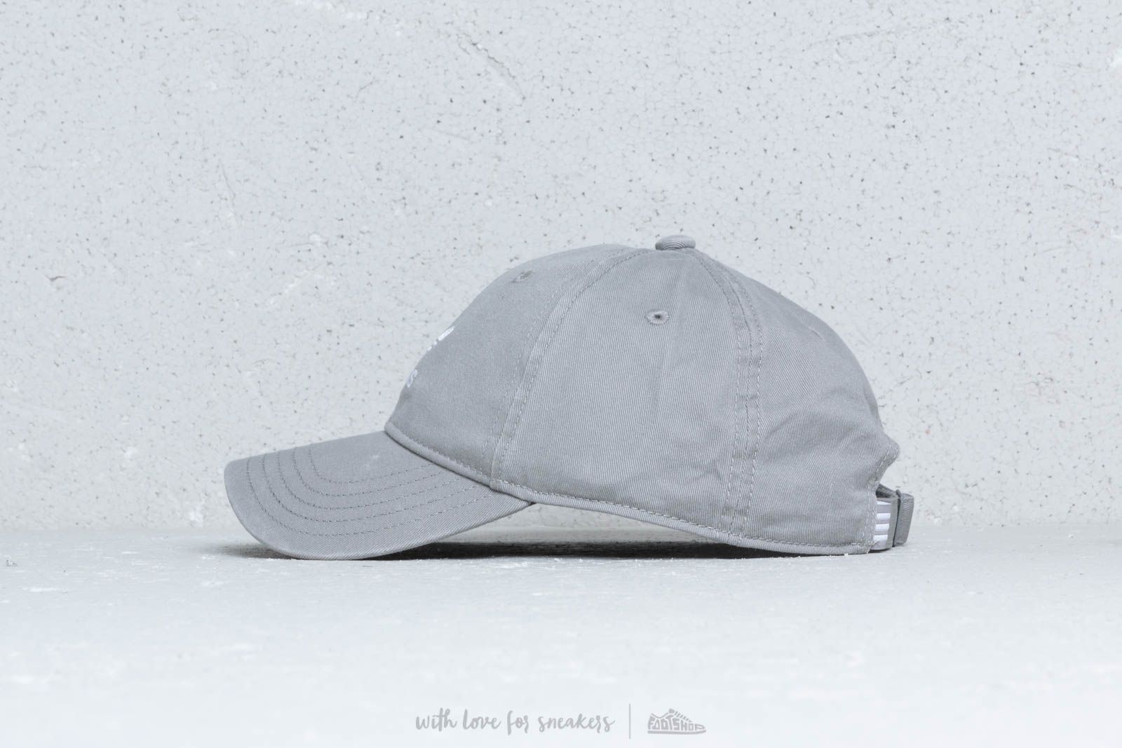 Caps Adidas Adic Washed Cap Mgh Solid Grey / White