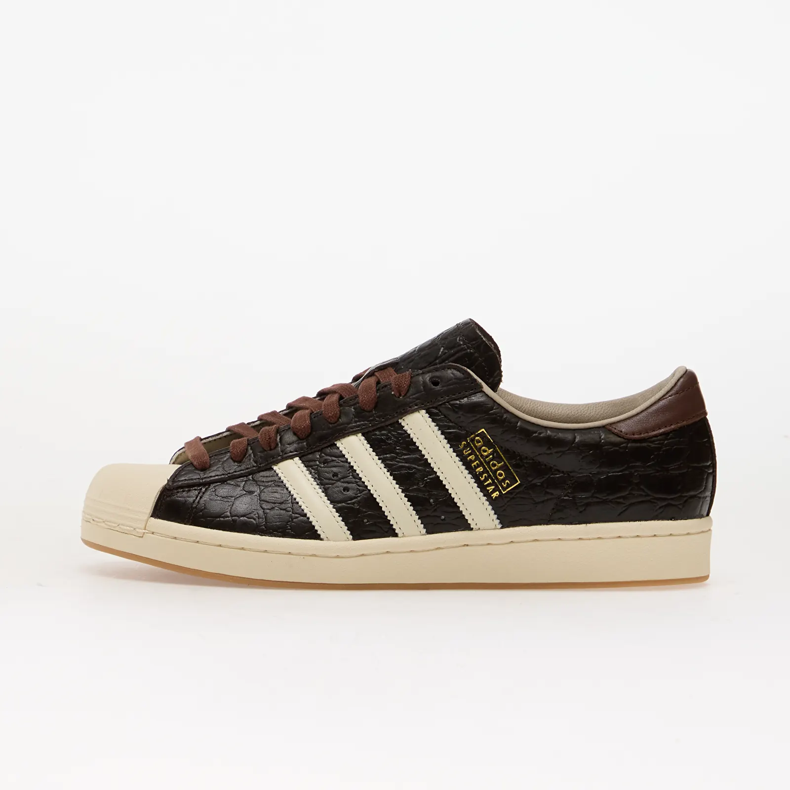 Чоловічі кросівки adidas Superstar Vintage Aurora Coffee/ Cream White/ Wonder White