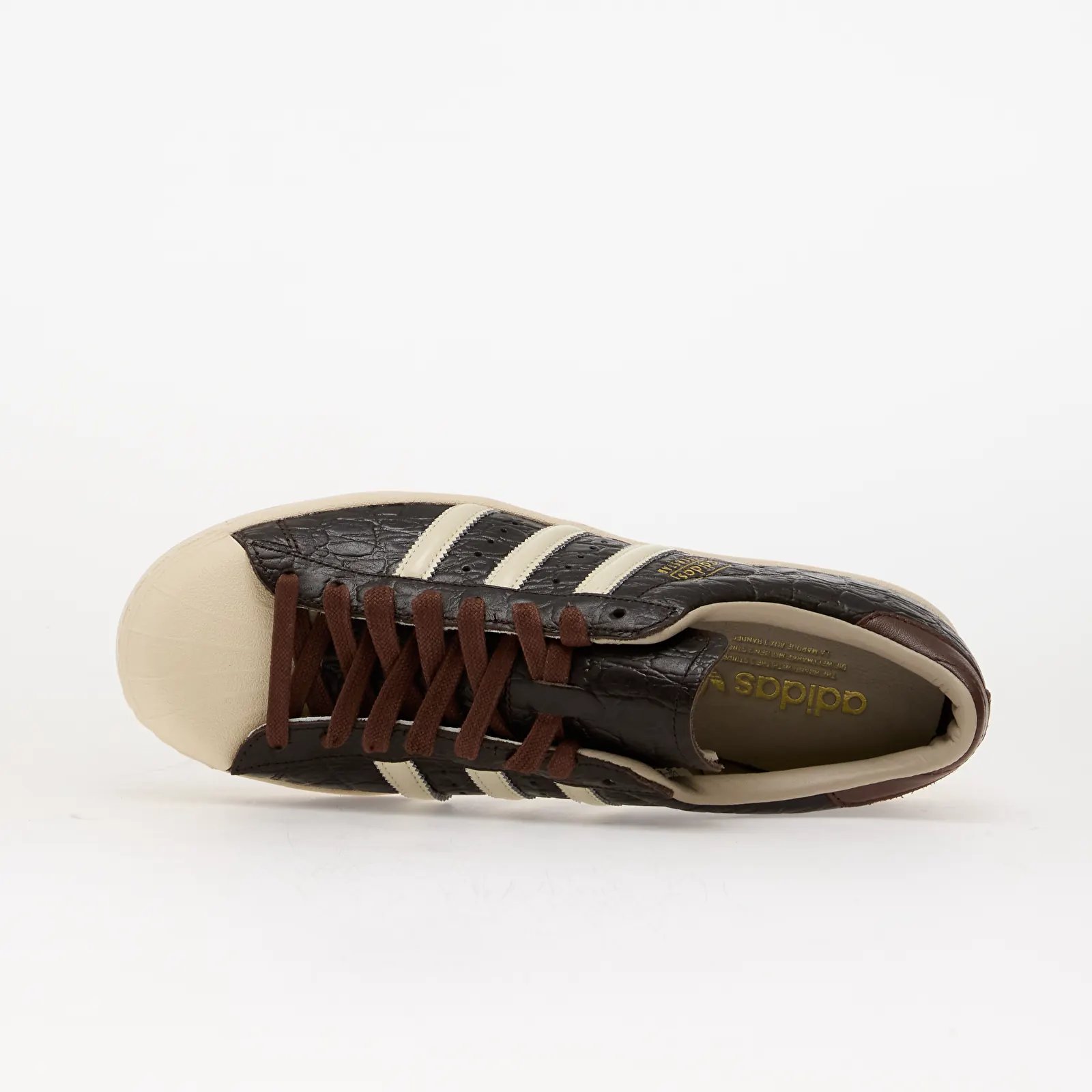 Чоловічі кросівки adidas Superstar Vintage Aurora Coffee/ Cream White/ Wonder White