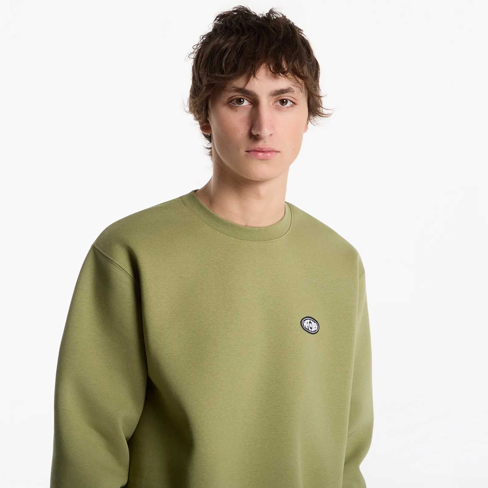 Pánské mikiny Horsefeathers Dows Sweatshirt Sage