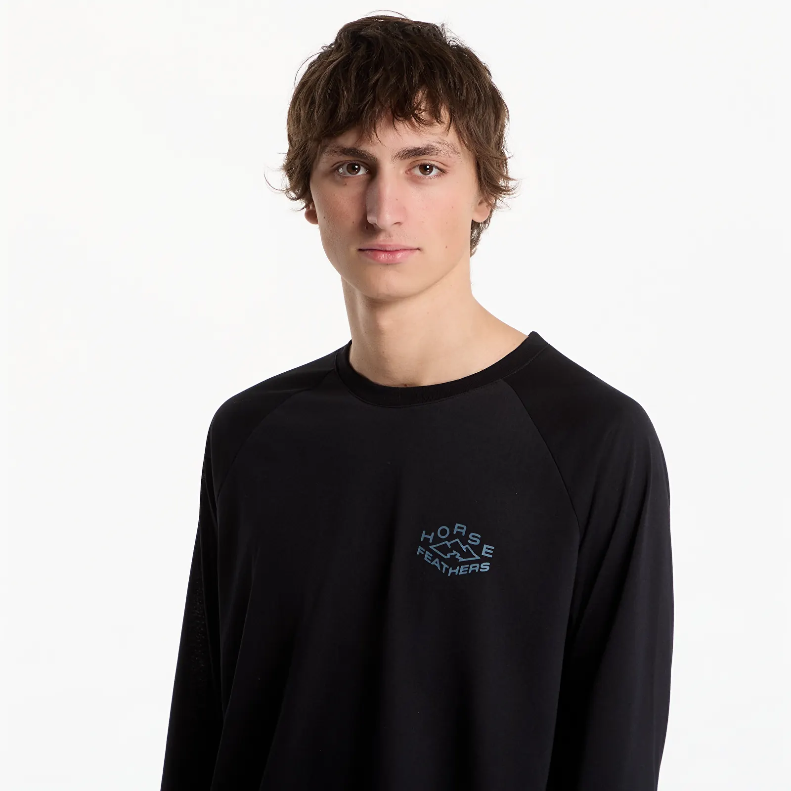 Men's T-shirts Horsefeathers Shank Ls T-Shirt Black