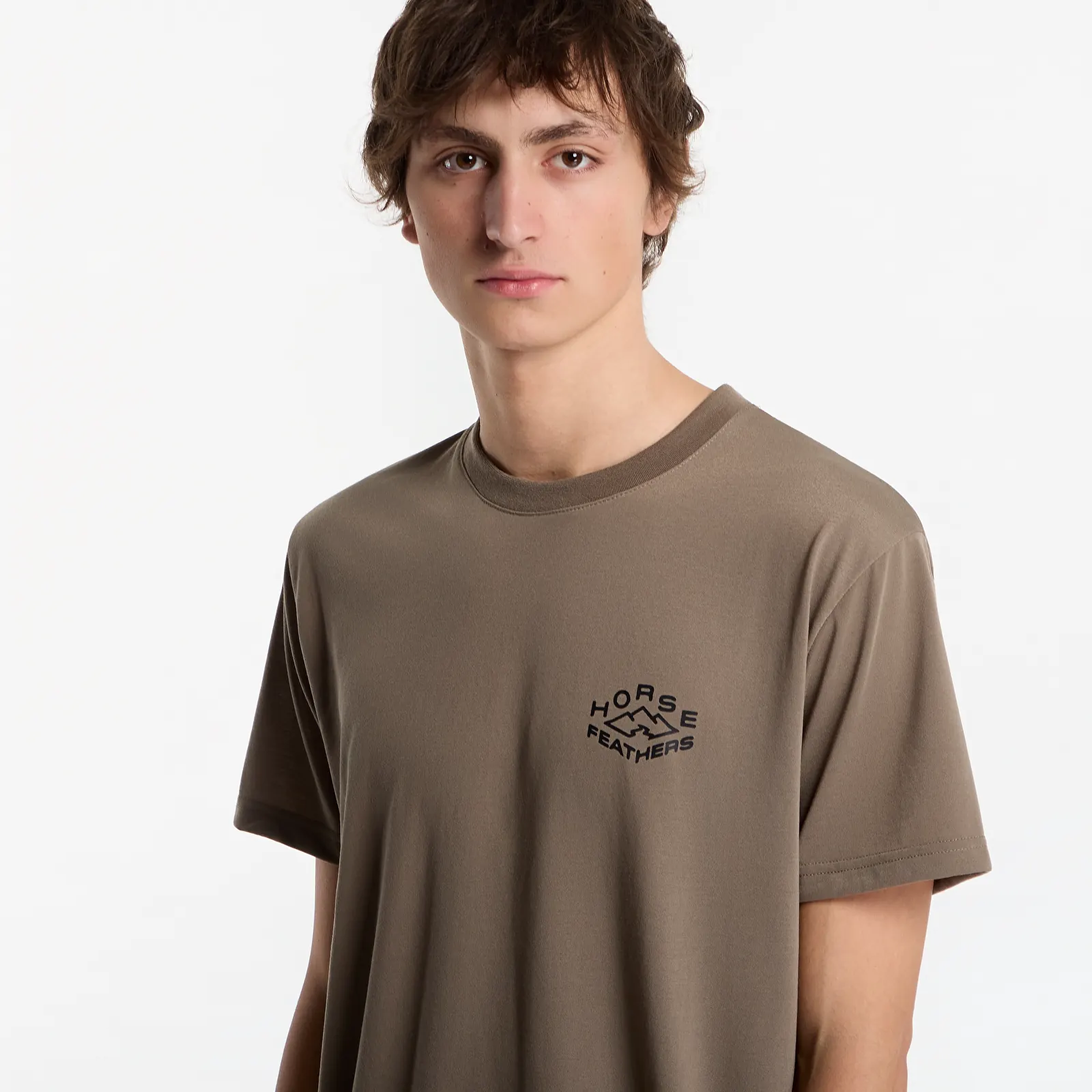 T-shirts homme Horsefeathers Shank T-Shirt Fossil