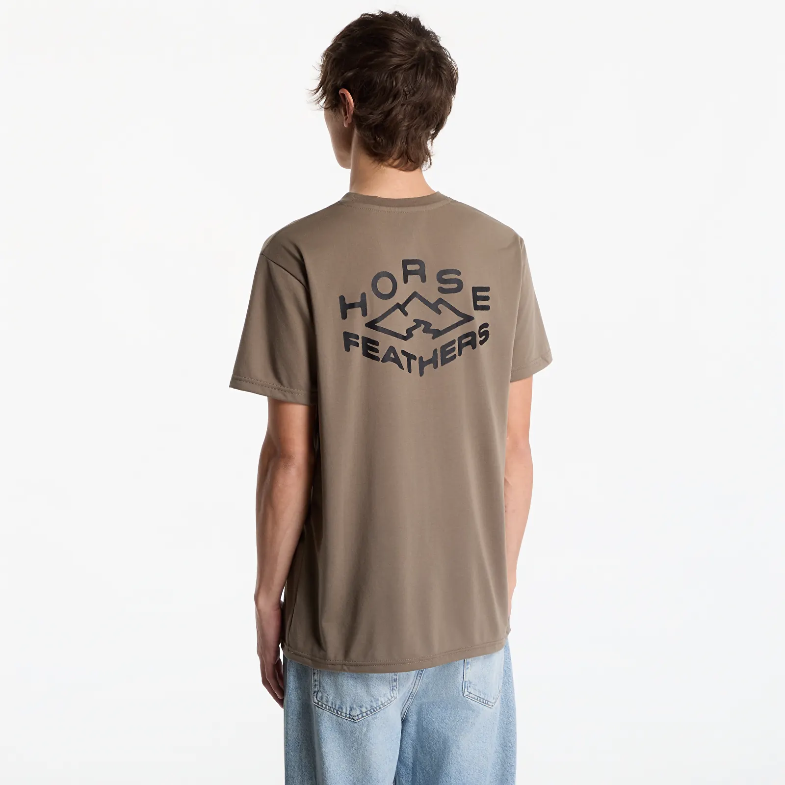 T-shirts homme Horsefeathers Shank T-Shirt Fossil