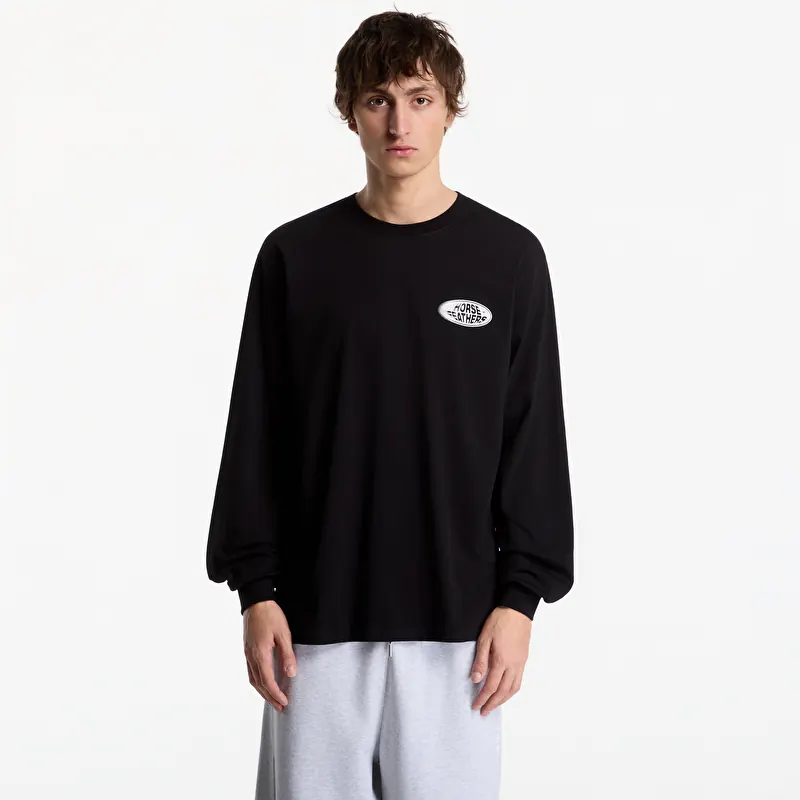 T-shirt Horsefeathers Junky Ls T-Shirt Black