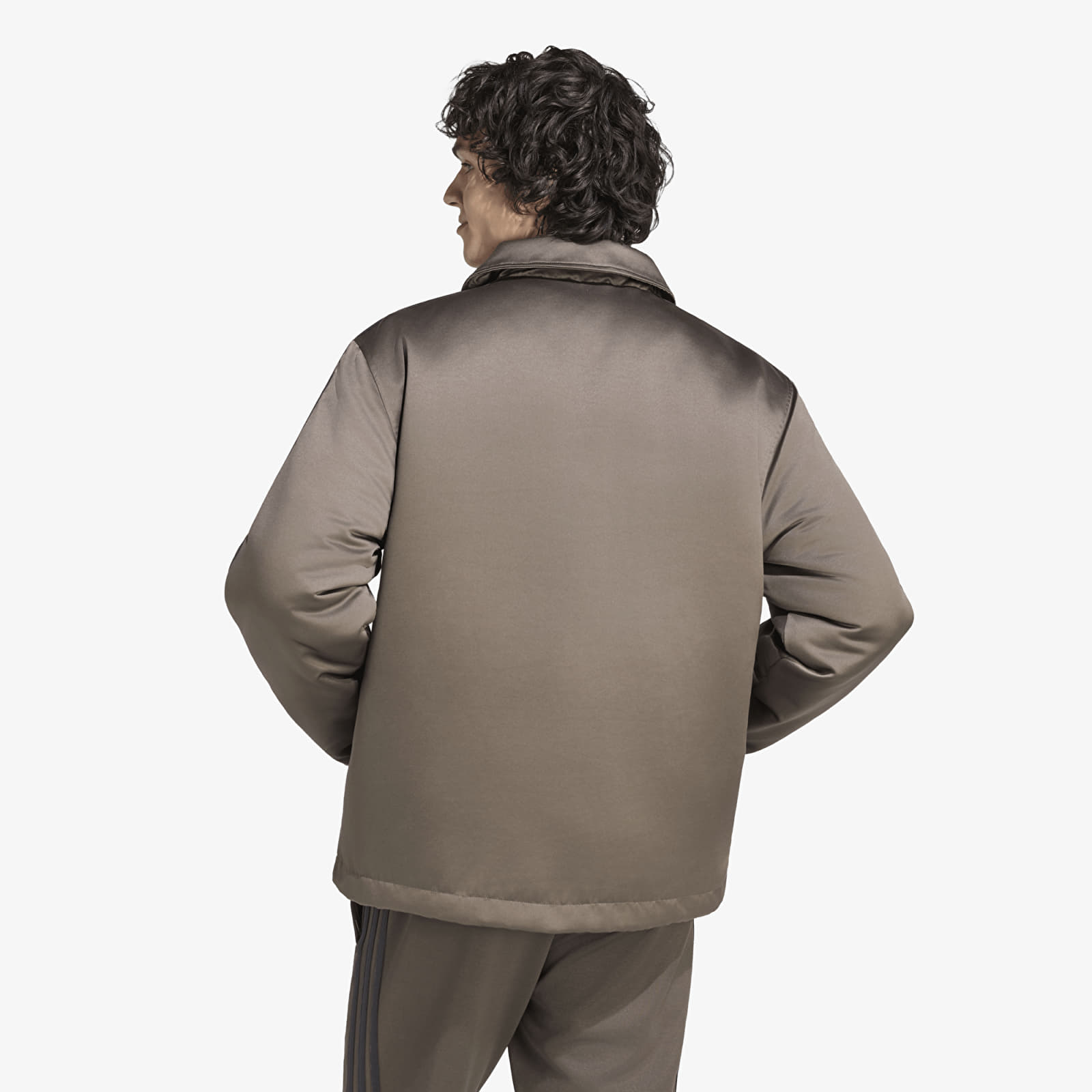Jacken adidas 3 Stripes Satin Padded Jacket Branch