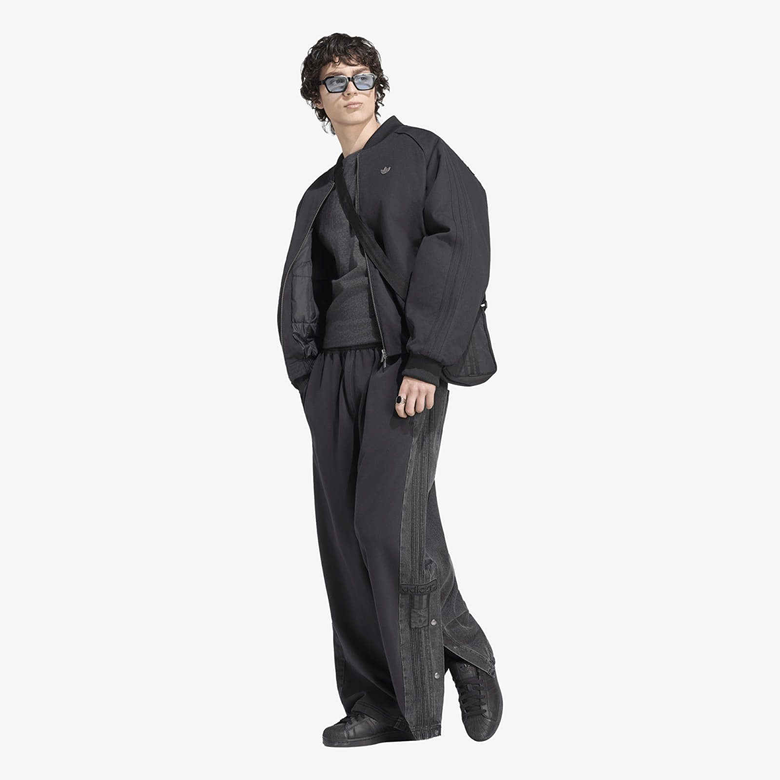 Jacken adidas SST TT Canvas Jacket Black