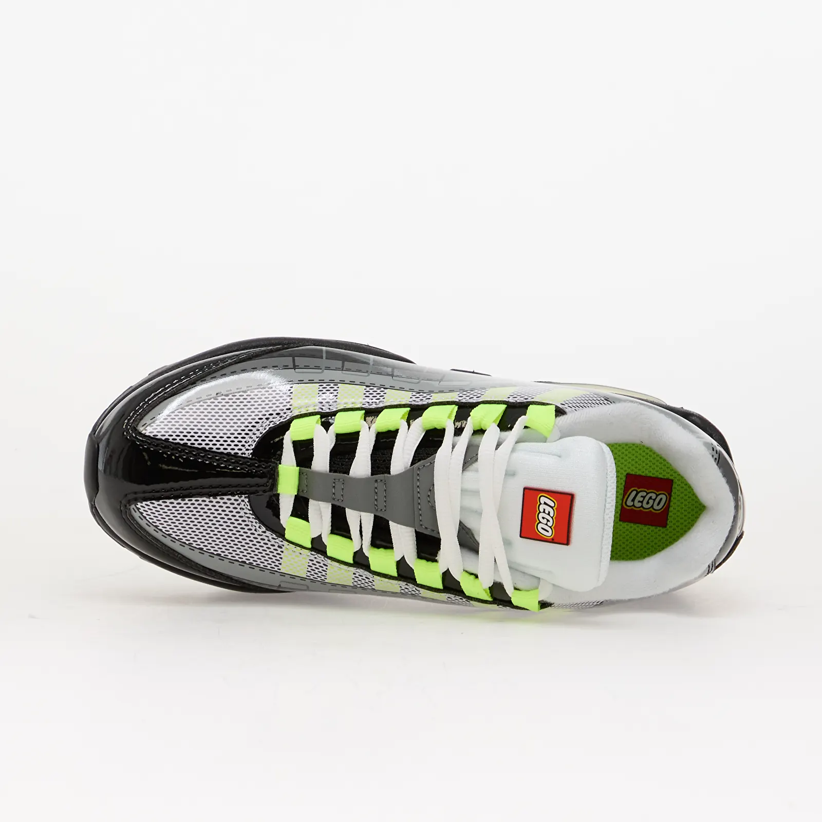 Dětské tenisky a boty Nike x LEGO Air Max 95 Kids Black/ Metallic Silver-Dk Smoke Grey