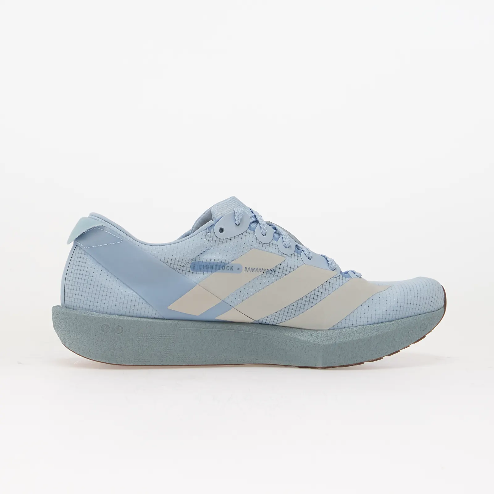 Joggesko for kvinner adidas x Satisfy Adizero Adios W Wonder Blue/ Pearl Met./ Wonder Blue