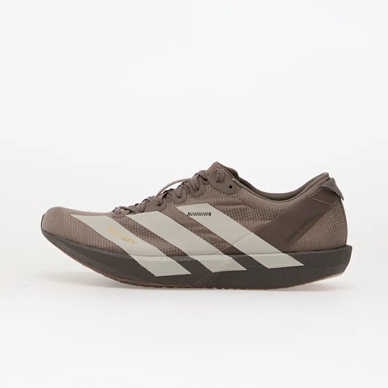 adidas x Satisfy Adizero Adios M Tech Earth/ Pearl Met./ Charcoal