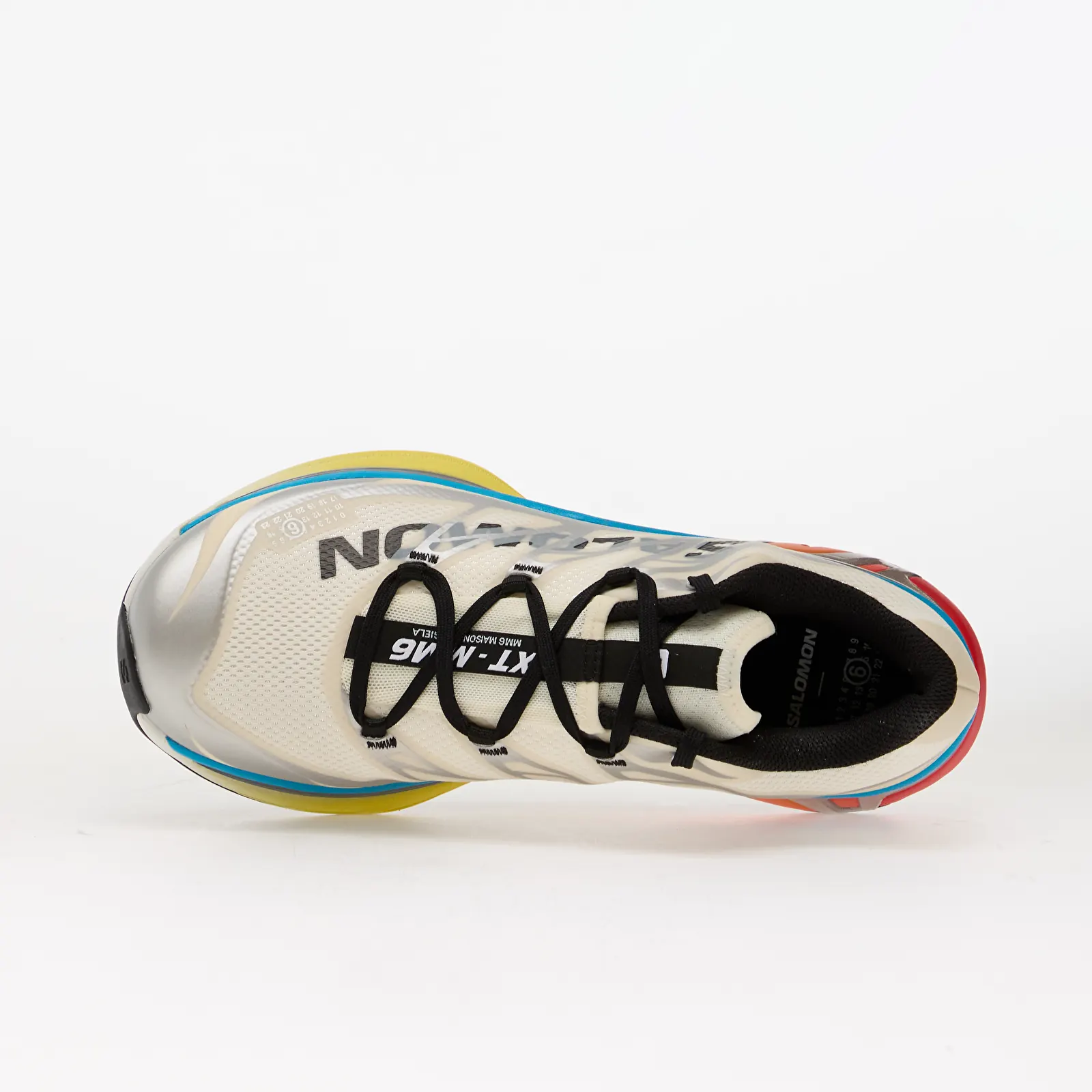 Men's shoes MM6 Sneakers Vanilla/ Silver/ Lemon