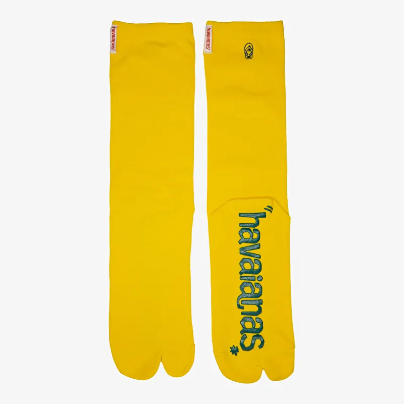 Zeķes Havaianas Tabi Logo Socks Pop Yellow