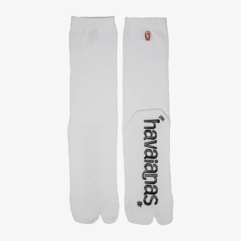 Zeķes Havaianas Tabi Logo Socks White