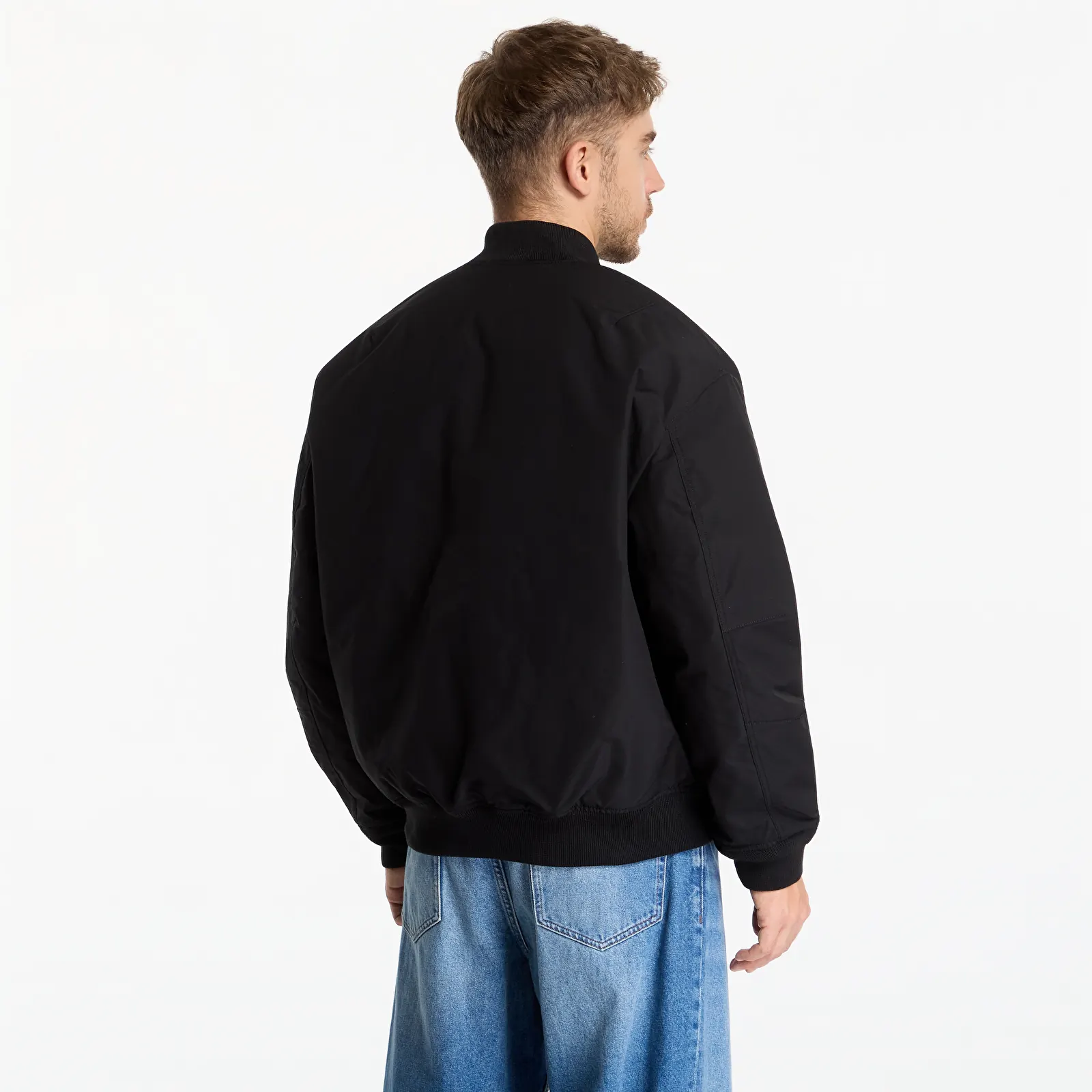 Meeste jakid Lacoste Bombers & Varsities Black