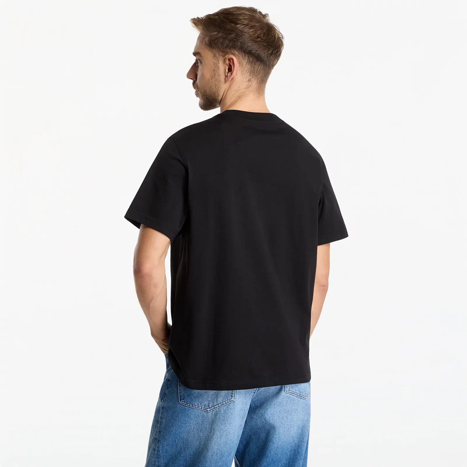 Мужские футболки Calvin Klein Jeans Ss Easy 20S Script Calvin Klein Black