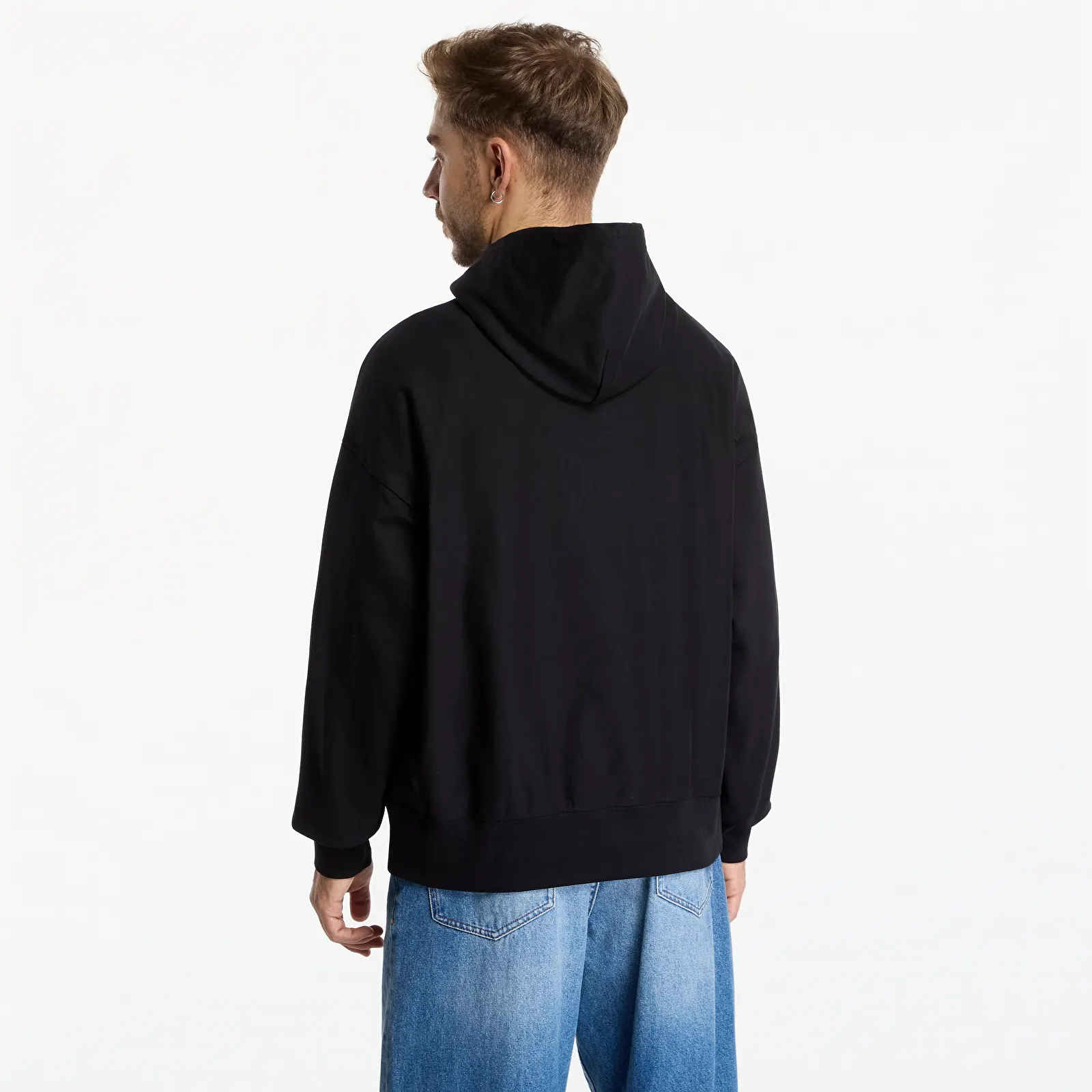 Мужские худи Calvin Klein Jeans Ls Prem Terry Calvins Or Nothing Black