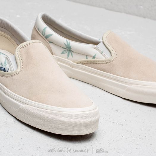 Men s shoes Vans x Modernica OG Classic Slip On LX Seed Pearl Pa Footshop