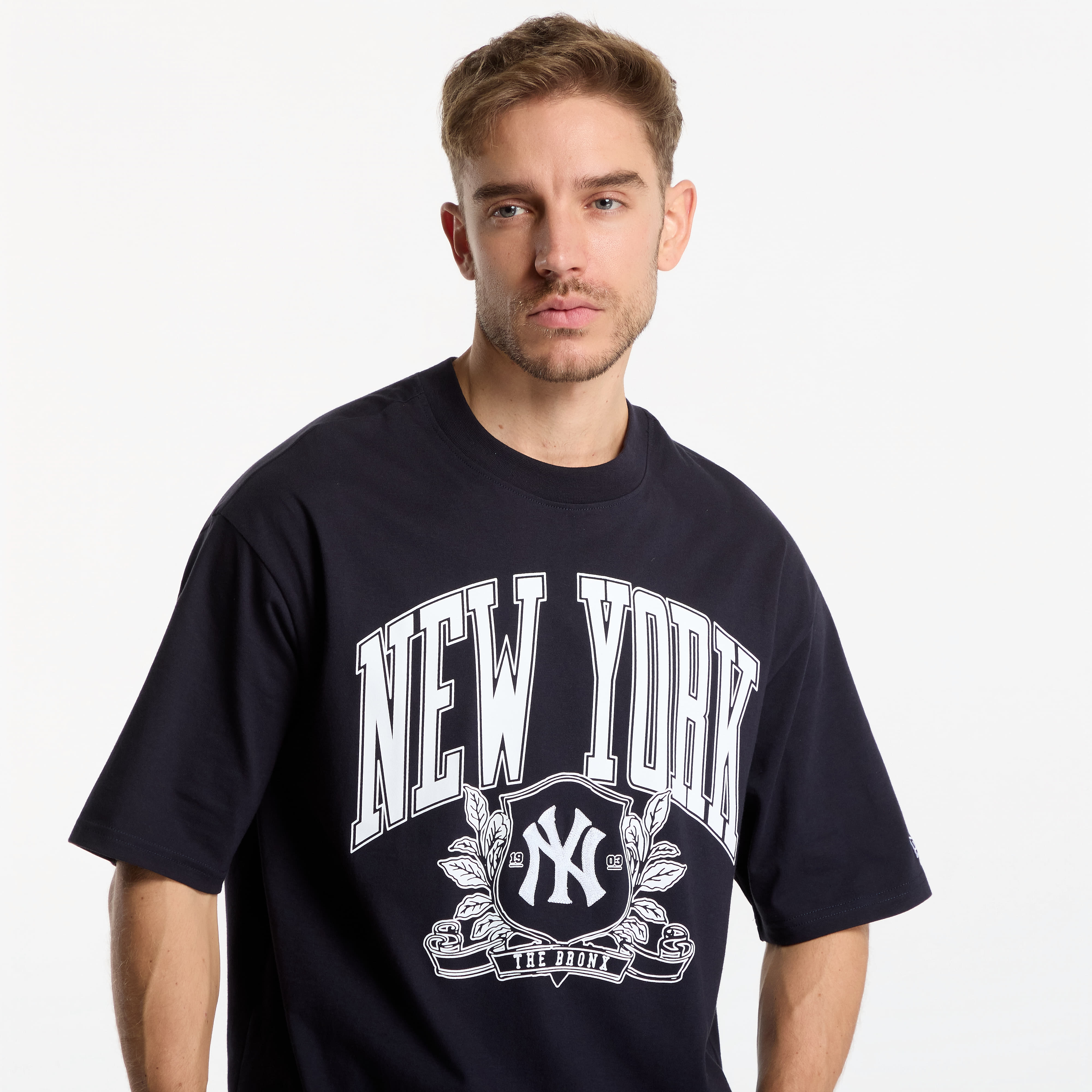 T shirt New Era MLB Arch Graphic OS Tee New York Yankees UNISEX - vue 3