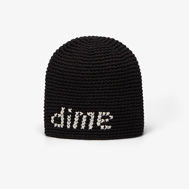 Boné Dime Crochet Skully Black