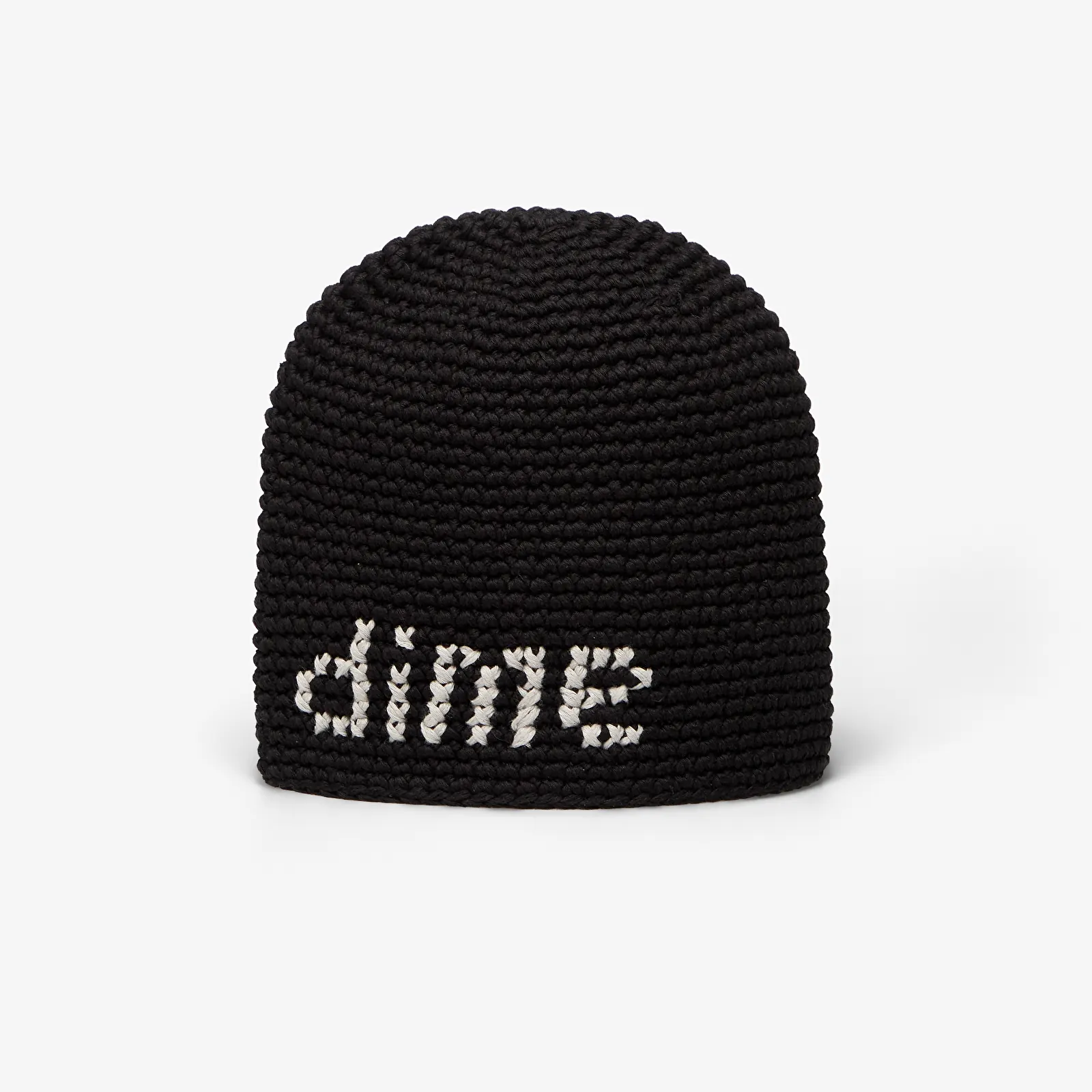 Mutsen Dime Crochet Skully Black