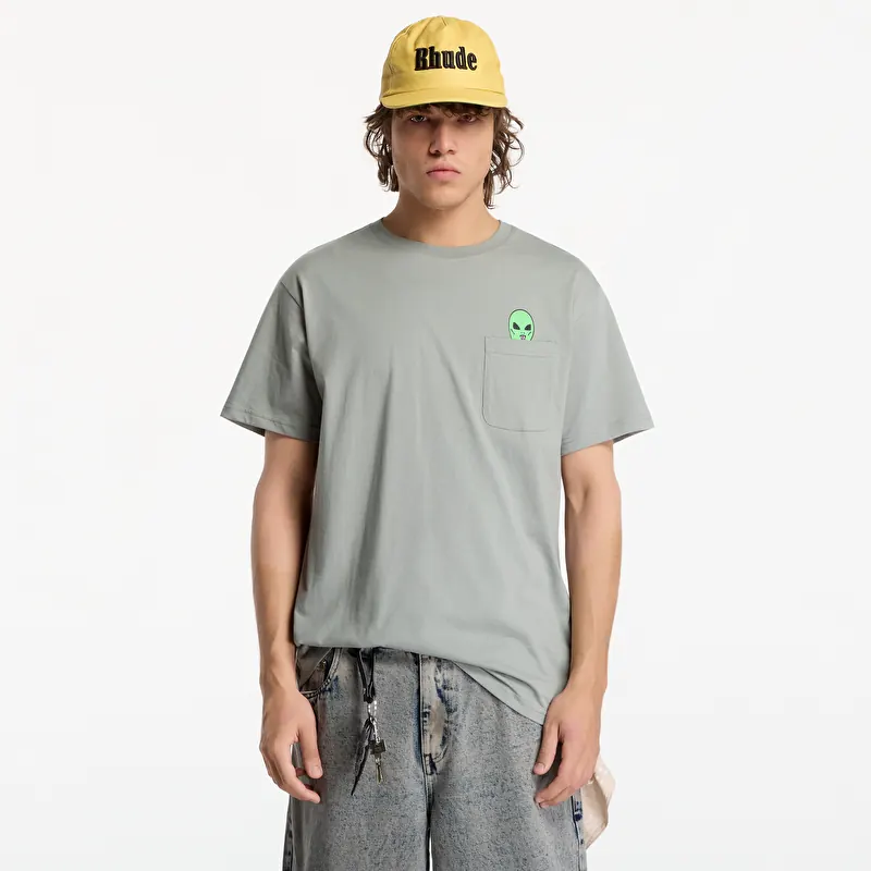 T-shirt RIPNDIP Lord Alien Pocket Tee Dusty Sage