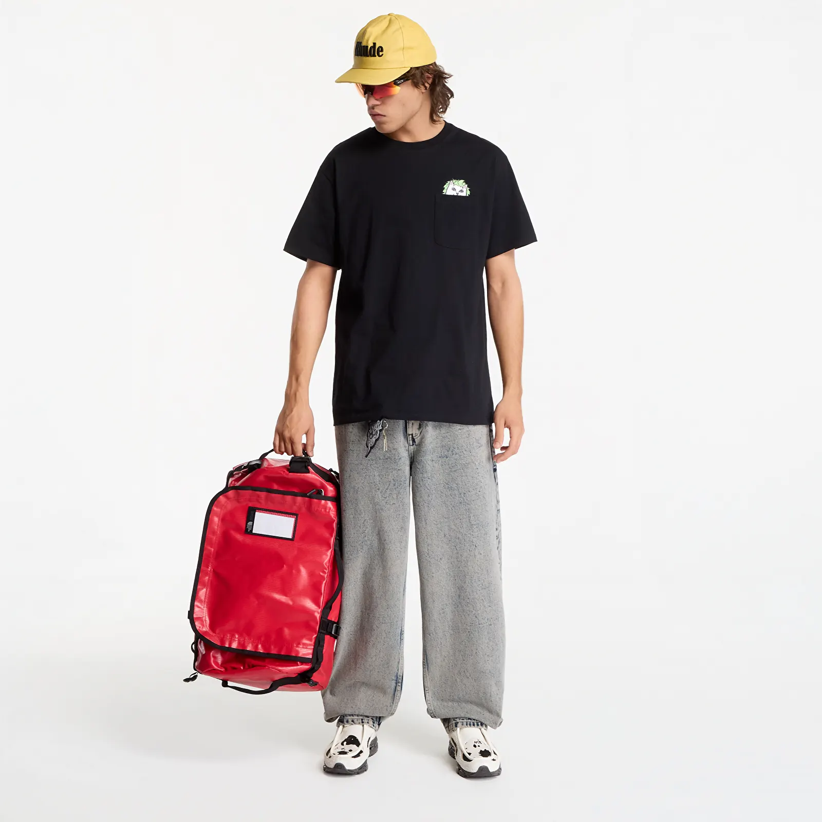 T-shirts RIPNDIP Bug Drank Nerm Pocket Tee Black