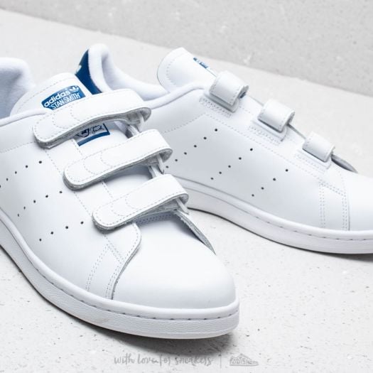 Adidas stan smith 2 cf white leather trainers shop