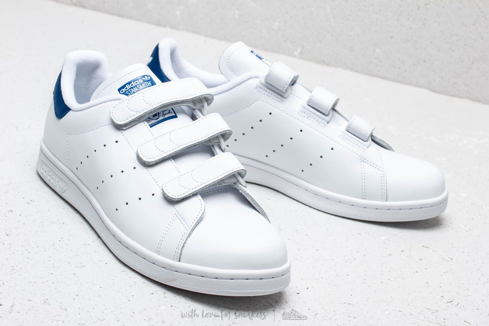 Men s shoes adidas Stan Smith CF Ftw White Collegiate Royal Footshop
