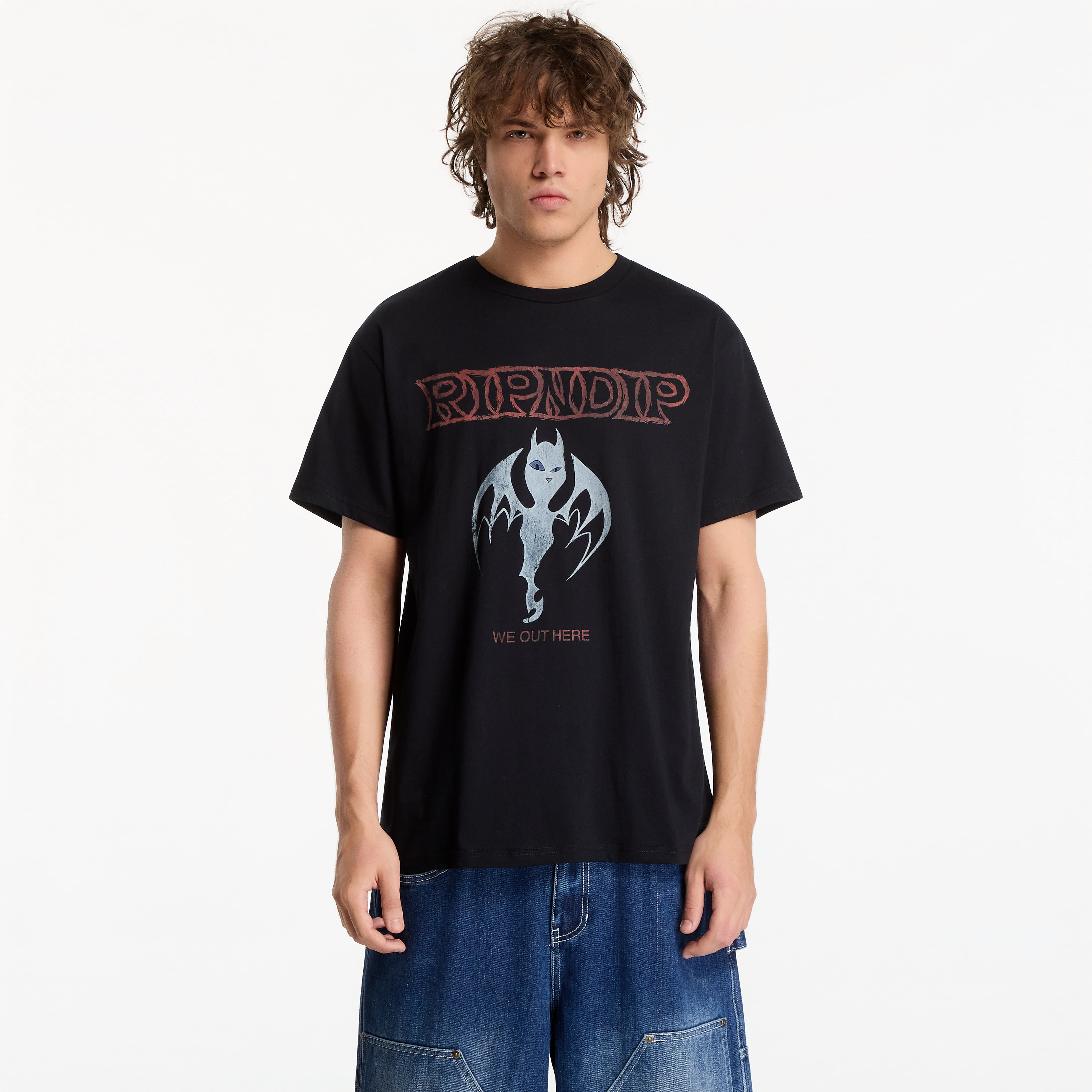 T-shirt RIPNDIP Phantom Tee Black S