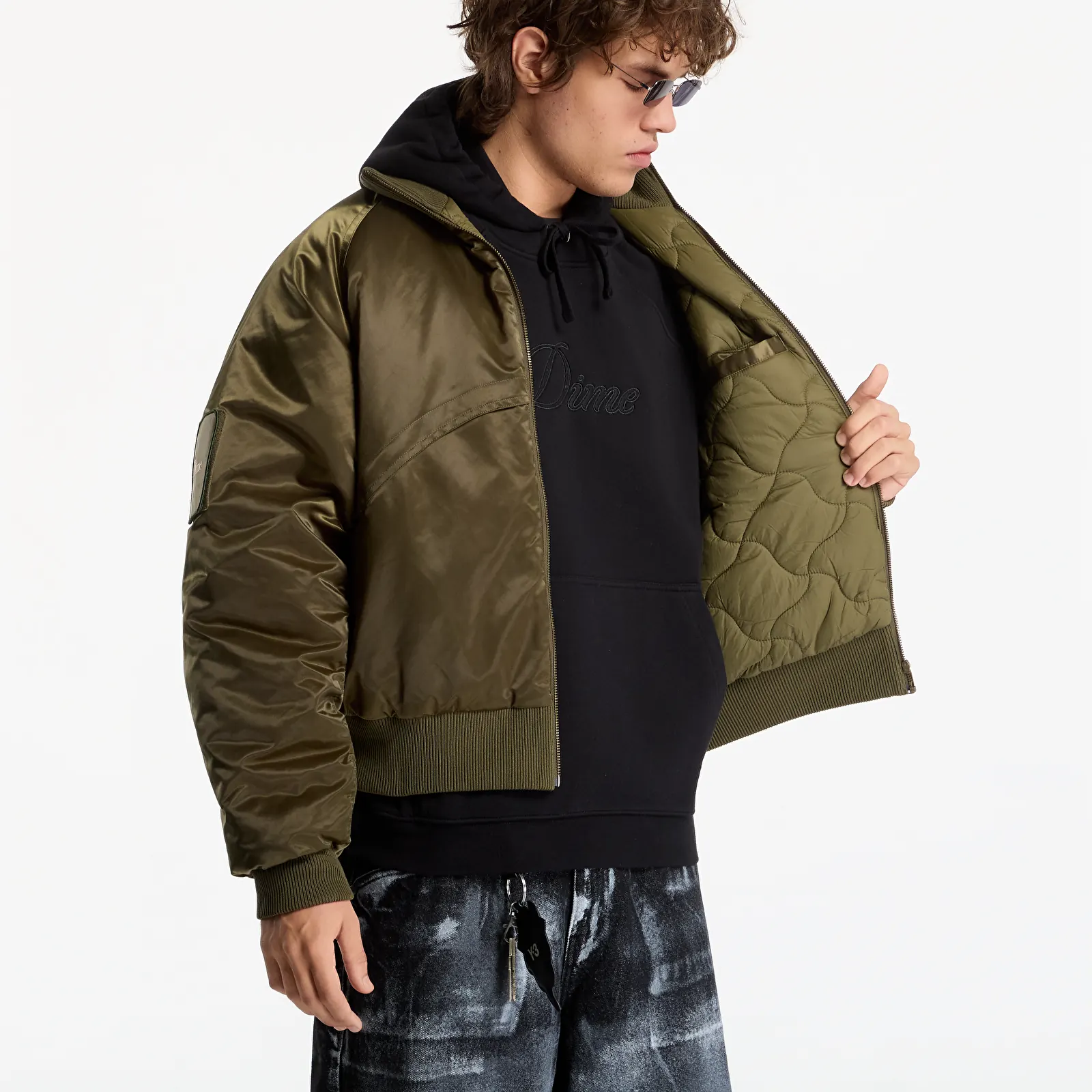 Blousons bomber Dime Utility Bomber Jacket UNISEX Olive