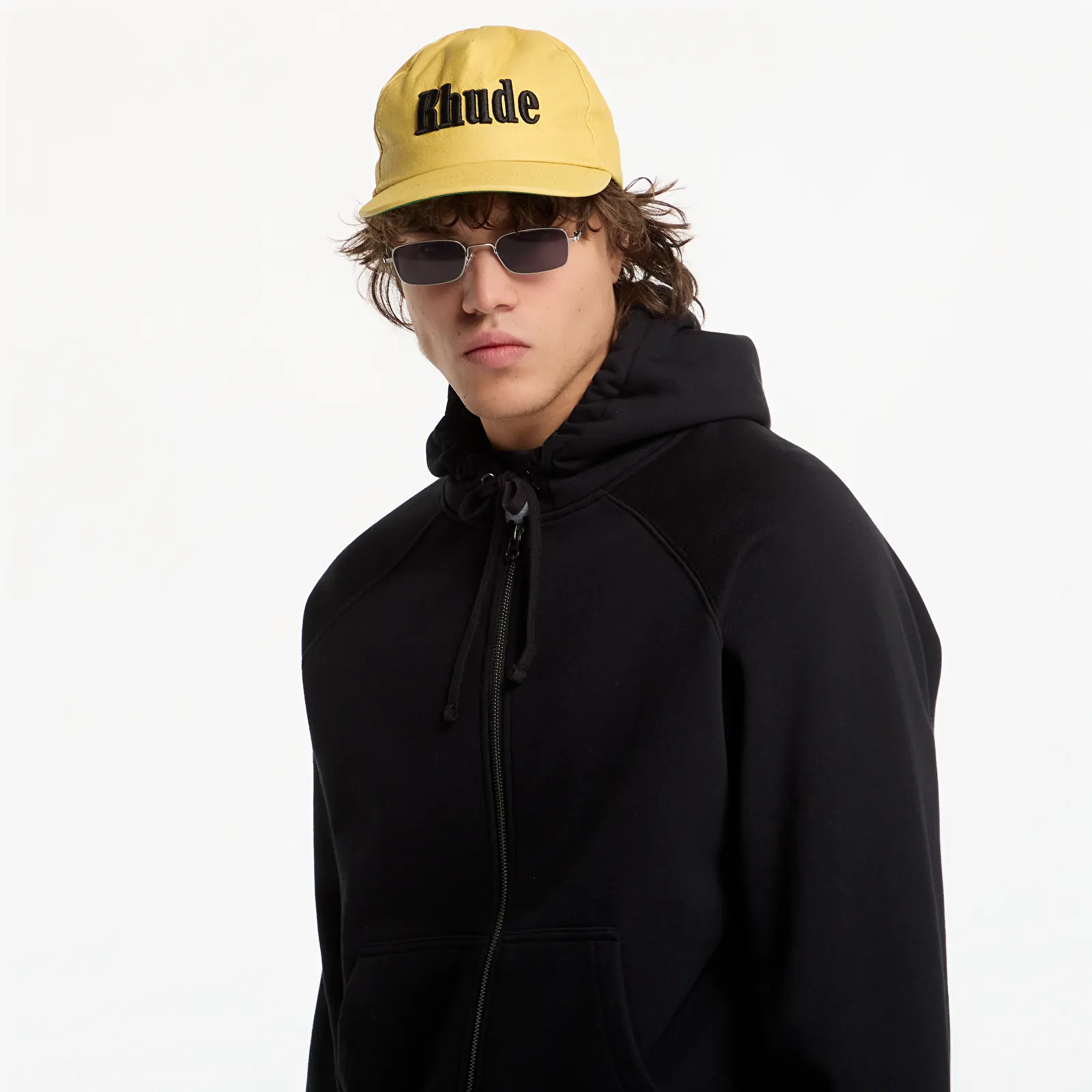 Džemperiai su gobtuvais ir džemperiai Dime Spinal Zip Hoodie UNISEX Black