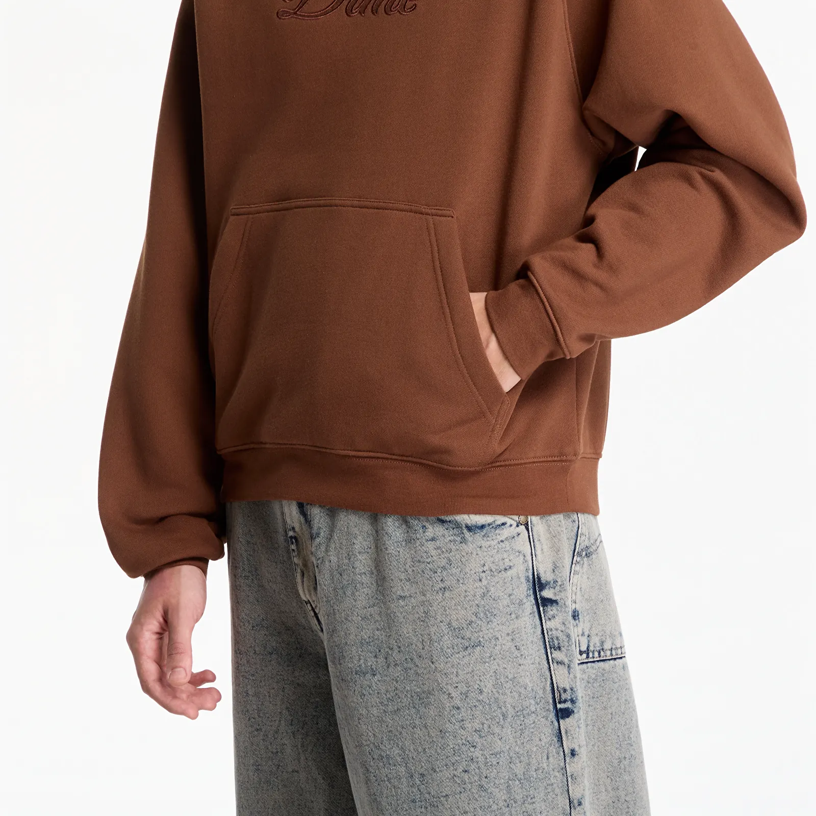 Kapucnis pulóverek és pulcsik Dime Cursive Logo Hoodie UNISEX Americano