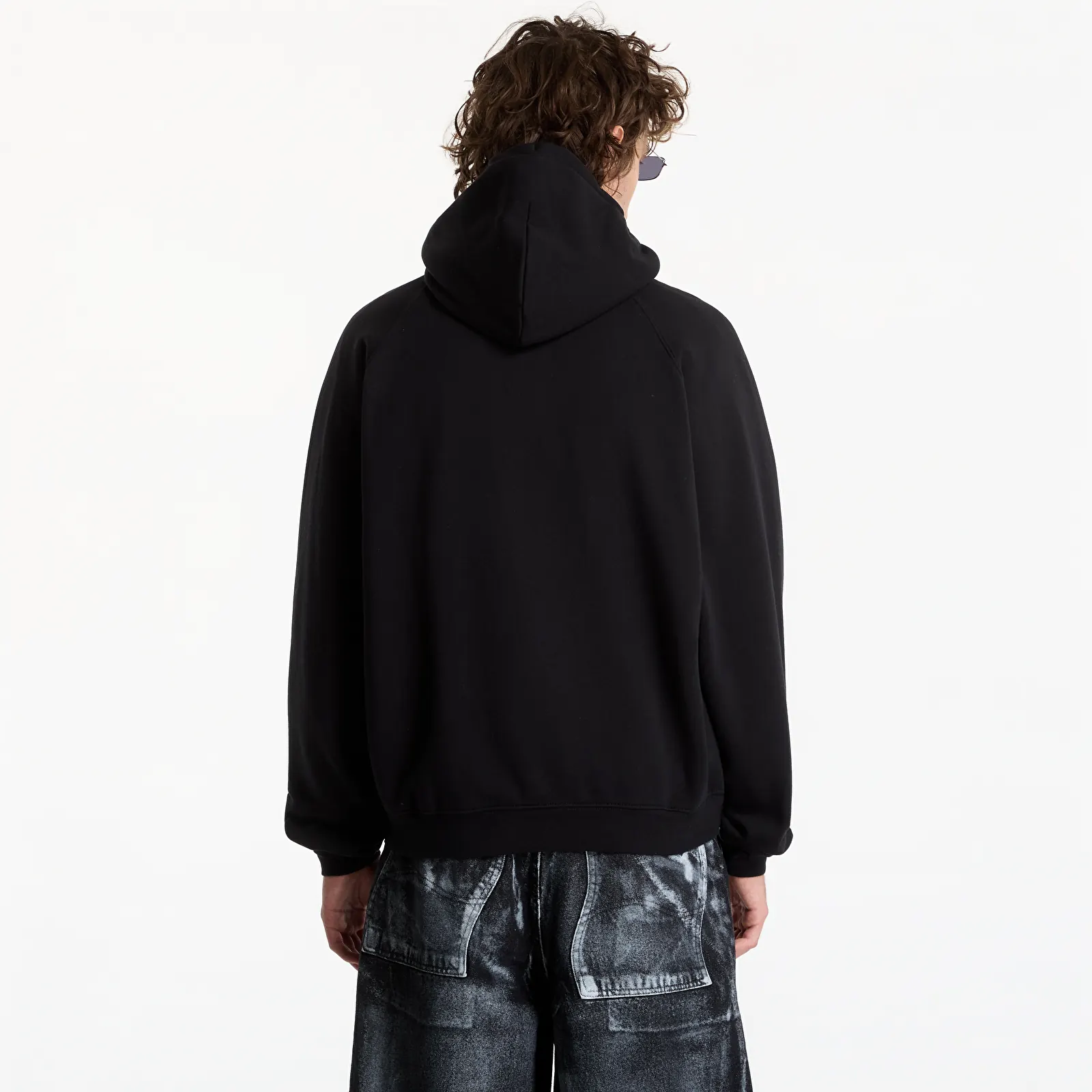Mikiny Dime Cursive Logo Hoodie UNISEX Black